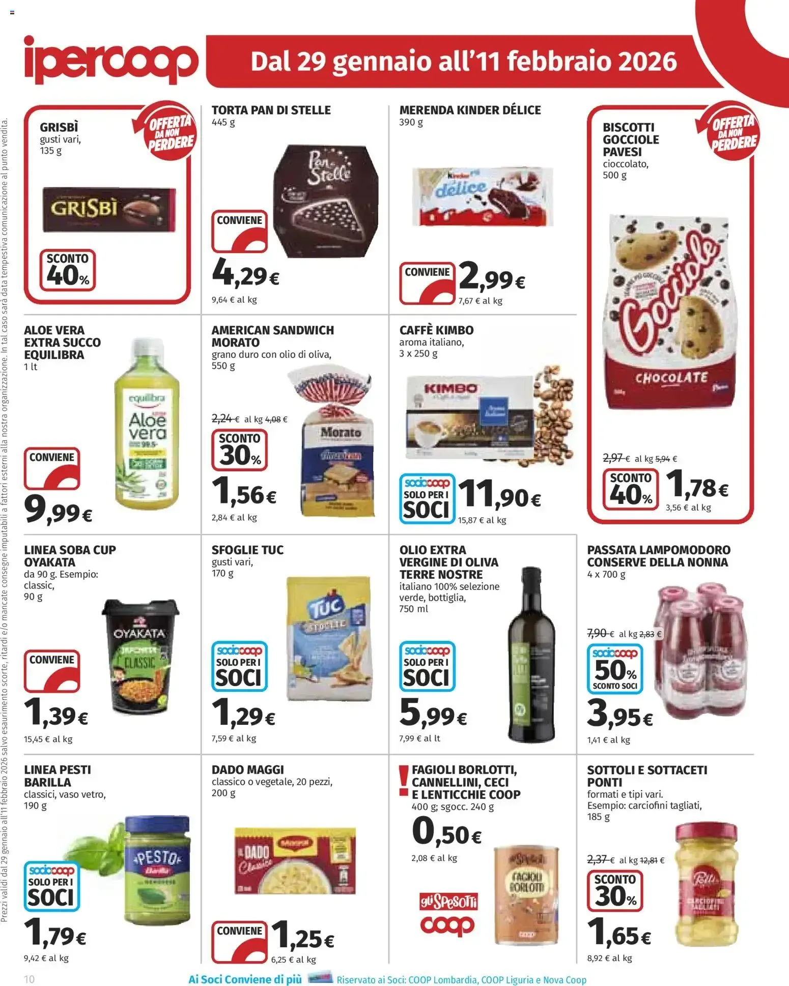 Offerte Ipercoop da 29 gennaio a 11 febbraio di 2026 - Pagina del volantino 10