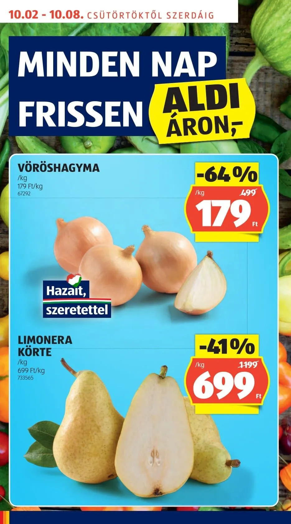 Katalógus Aldi legfrissebb ajánlatai október 2.-tól október 8.-ig 2025. - Oldal 10