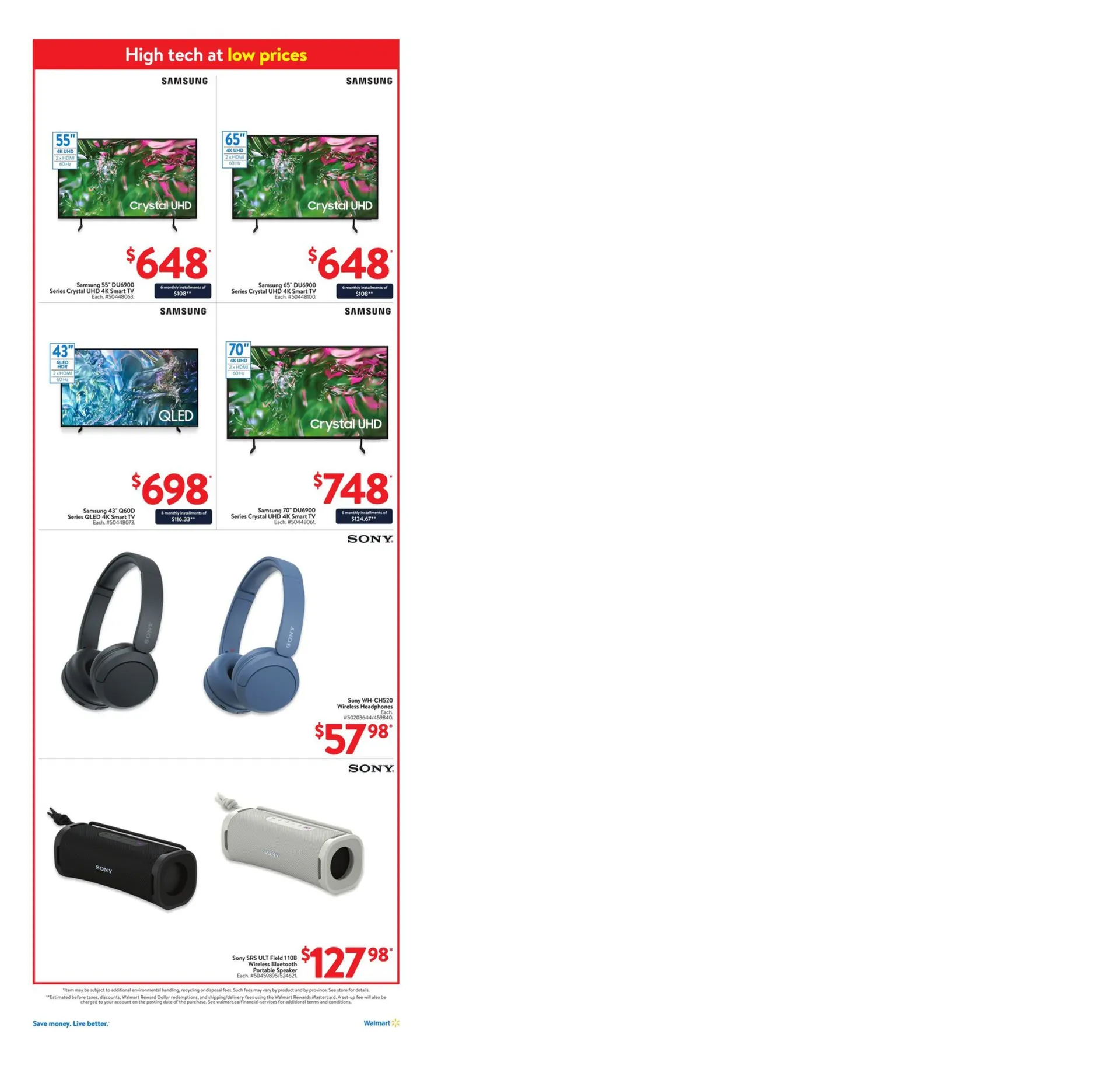 Walmart weekly flyer from August 22 to August 28 2024 - flyer page 9