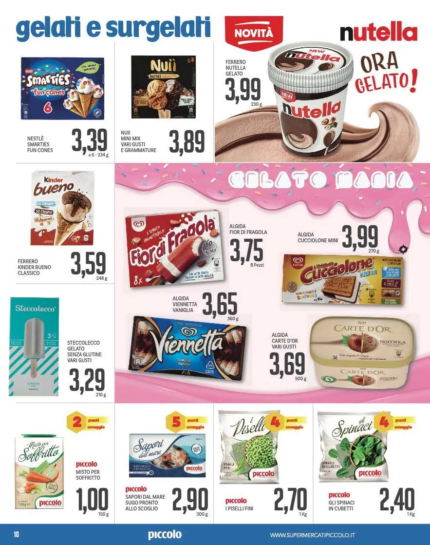  Volantini Piccolo da 2 giugno a 16 giugno di 2025 - Pagina del volantino 10