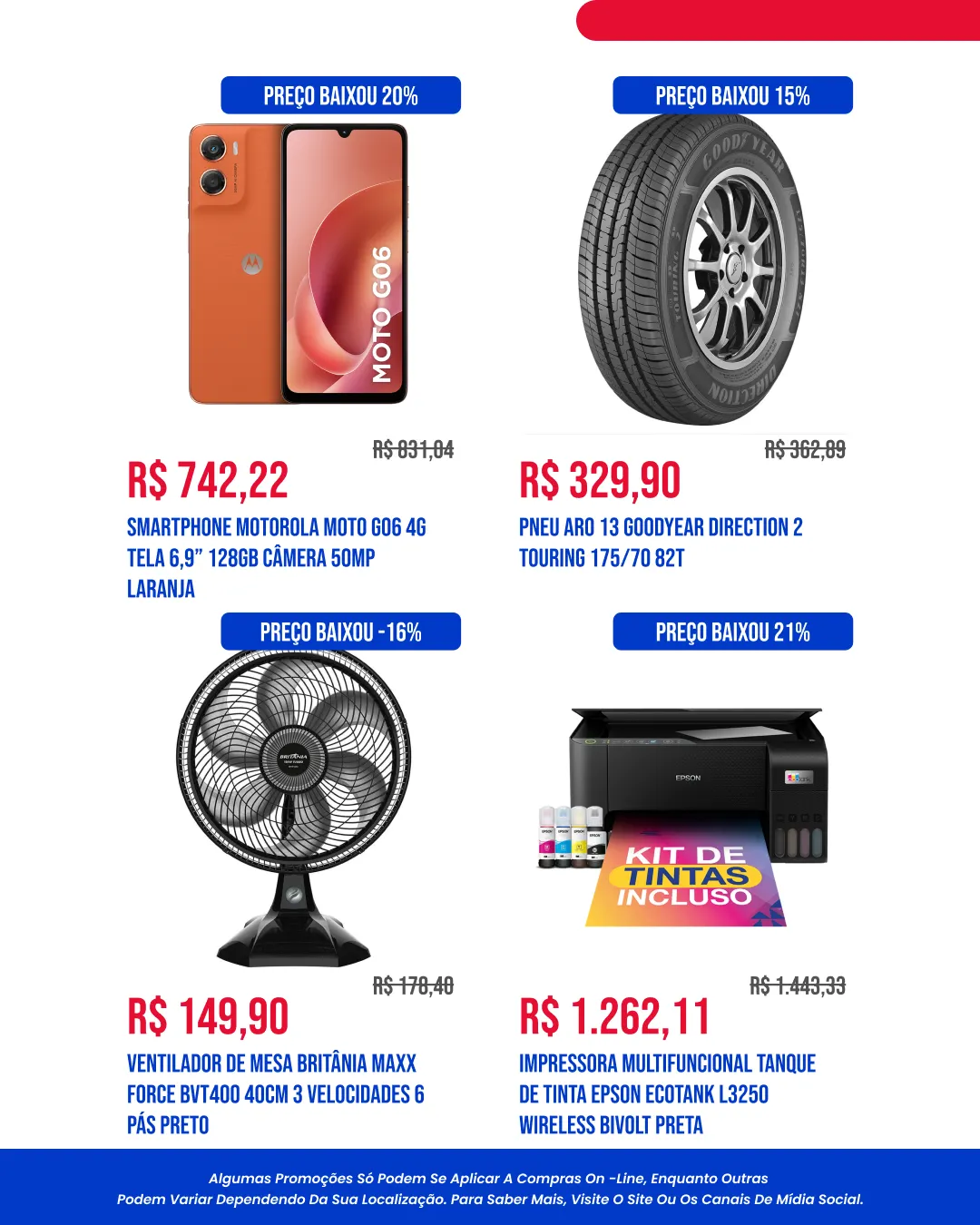 Encarte de  Casas Bahia 21 de abril até 10 de maio 2026 - Pagina 10