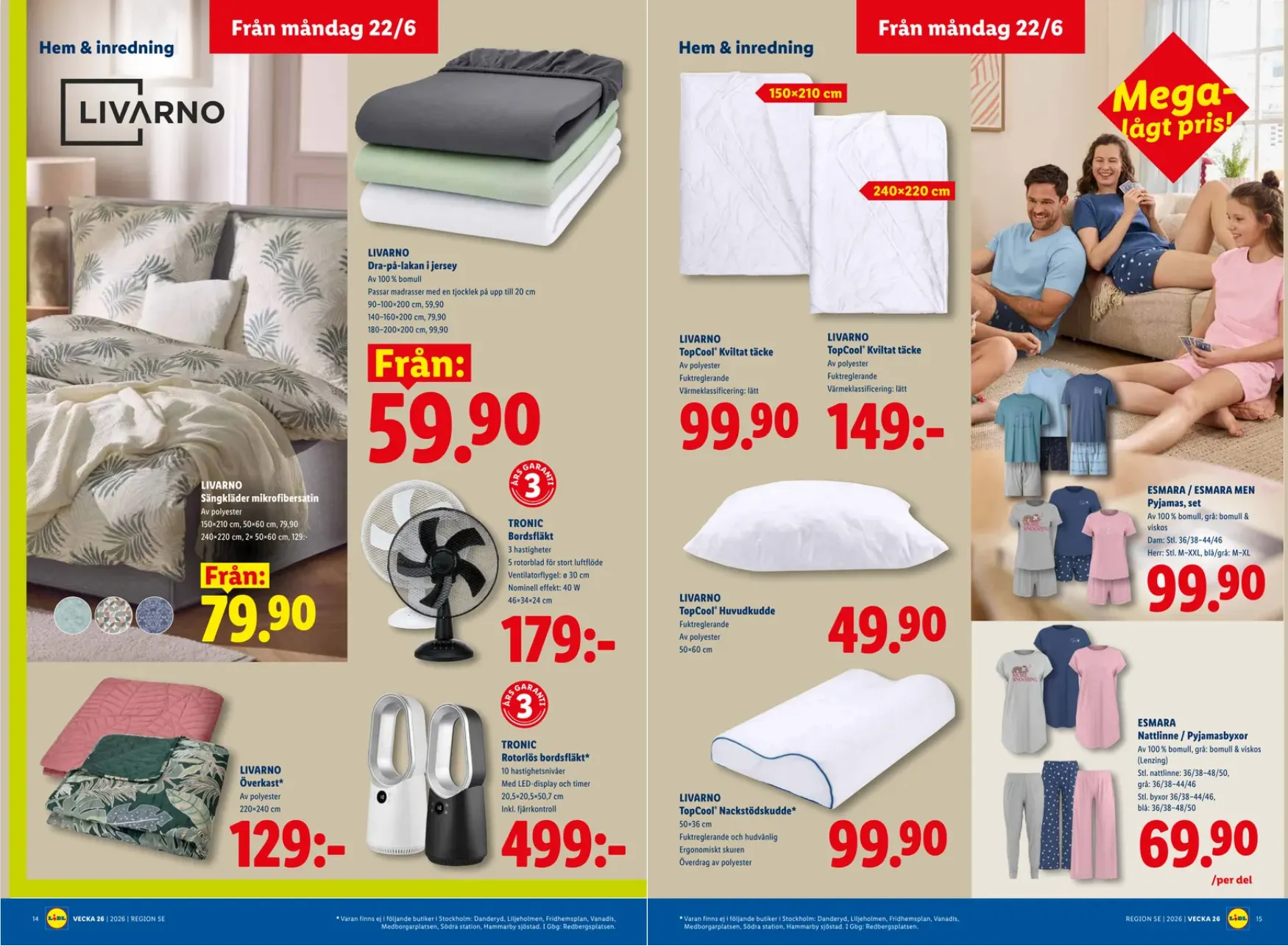 Senaste Lidl erbjudanden från 22 juni till 28 juni 2026 - Reklamblad sidor 10