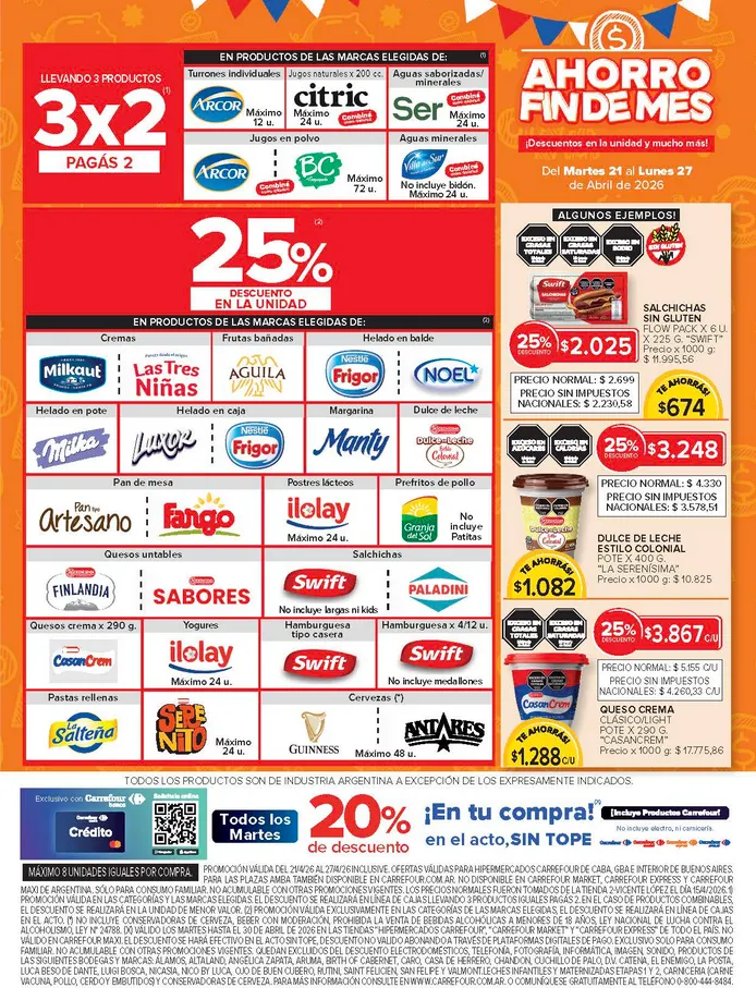 Ofertas de Ofertas Carrefour  21 de abril al 27 de abril 2026 - Página 10 del catálogo