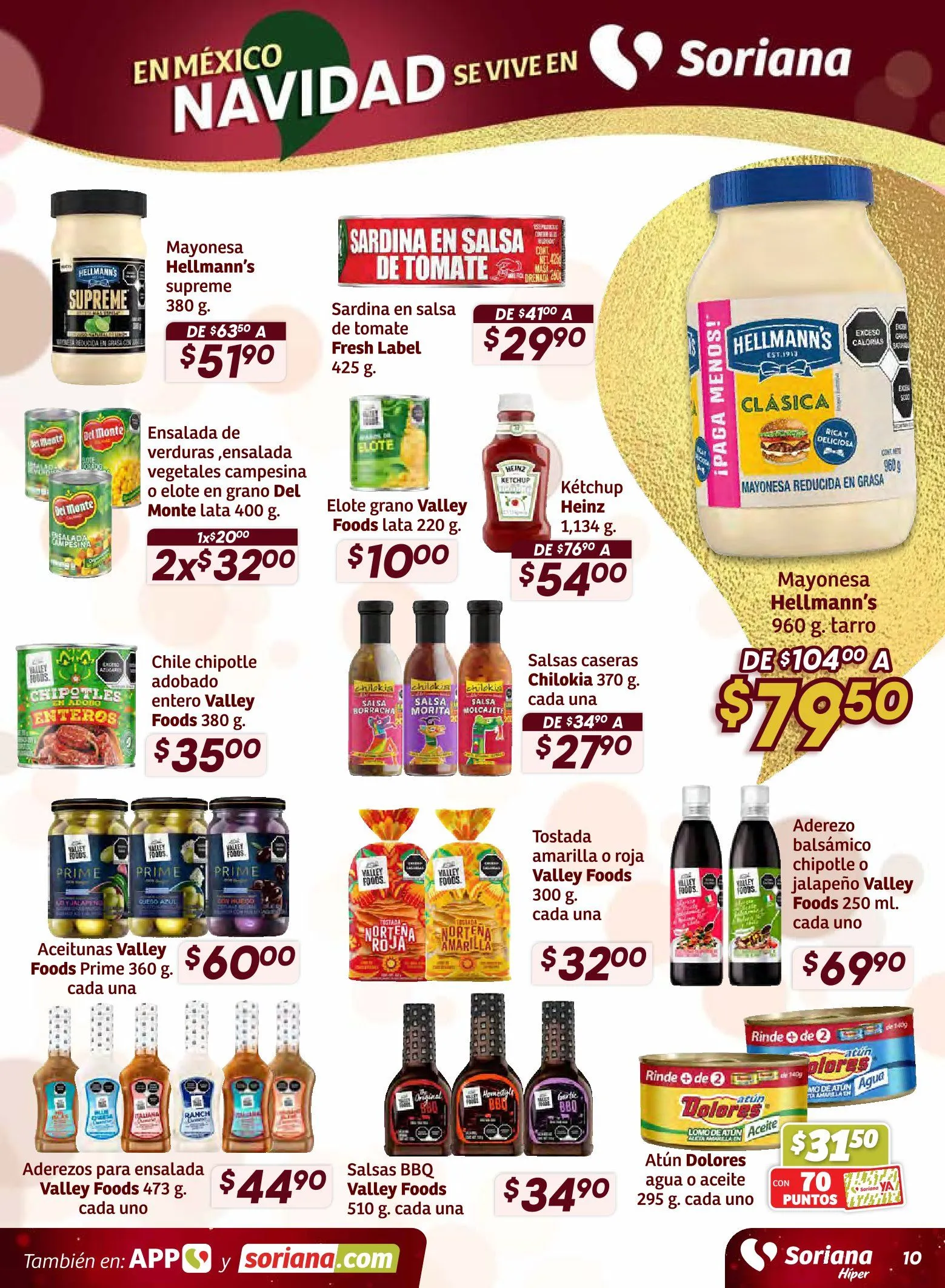 Catálogo de Soriana Ofertas 11 de diciembre al 31 de diciembre 2025 - Pagina 10