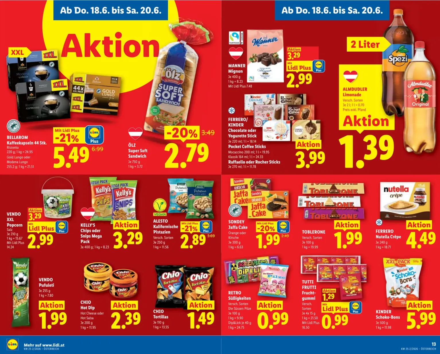 Lidl Prospekte von 18. Juni bis 20. Juni 2026 - Flugblätt seite 10