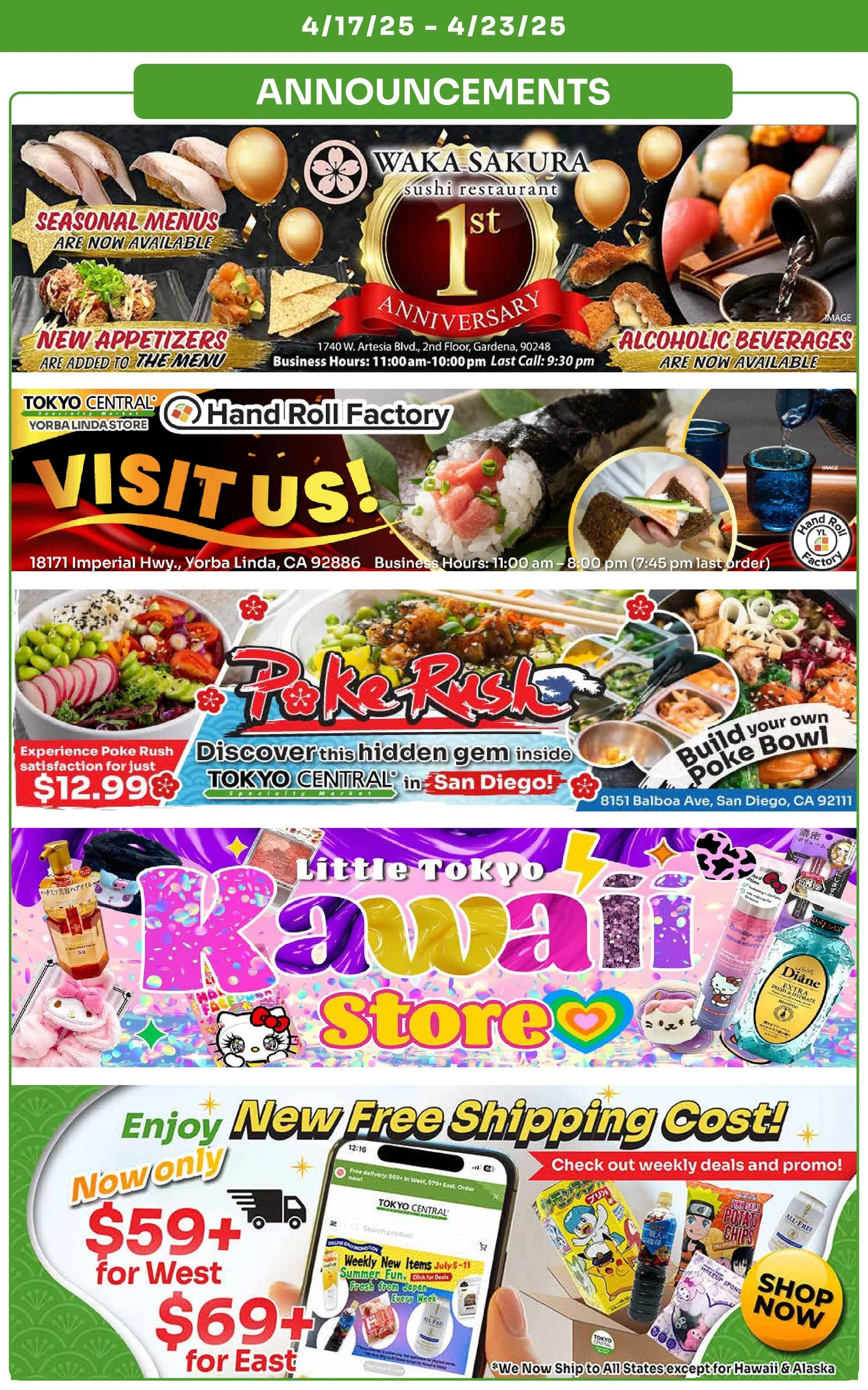 Weekly ad Tokyo Central Specialty Market sales from April 17 to April 23 2025 - Page 10