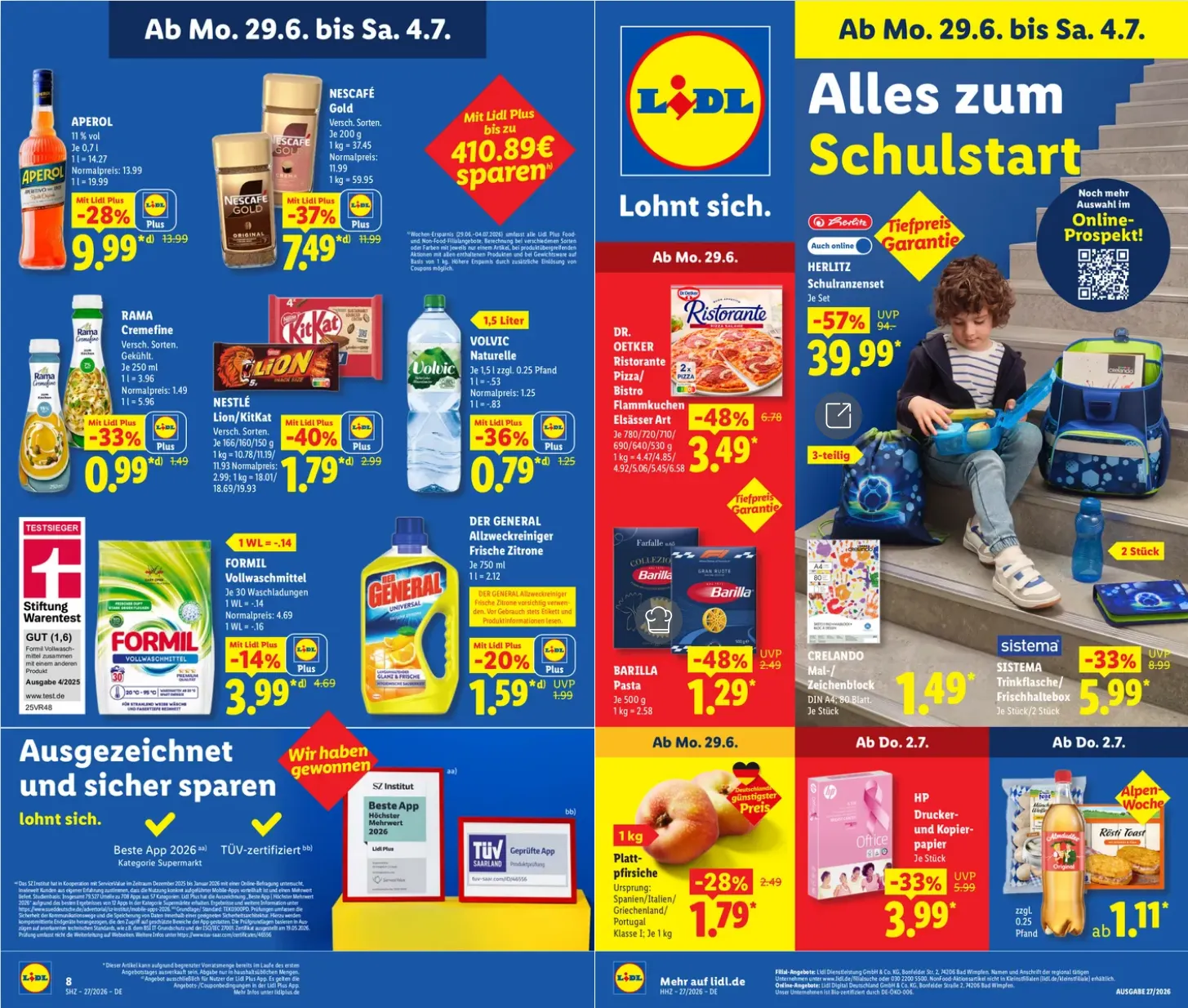 Lidl Prospekte von 29. Juni bis 4. Juli 2026 - Prospekt seite 10
