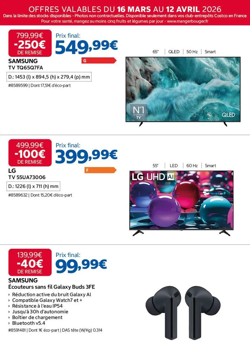 Costco Catalogue du 16 mars au 12 avril 2026 - Catalogue page 10