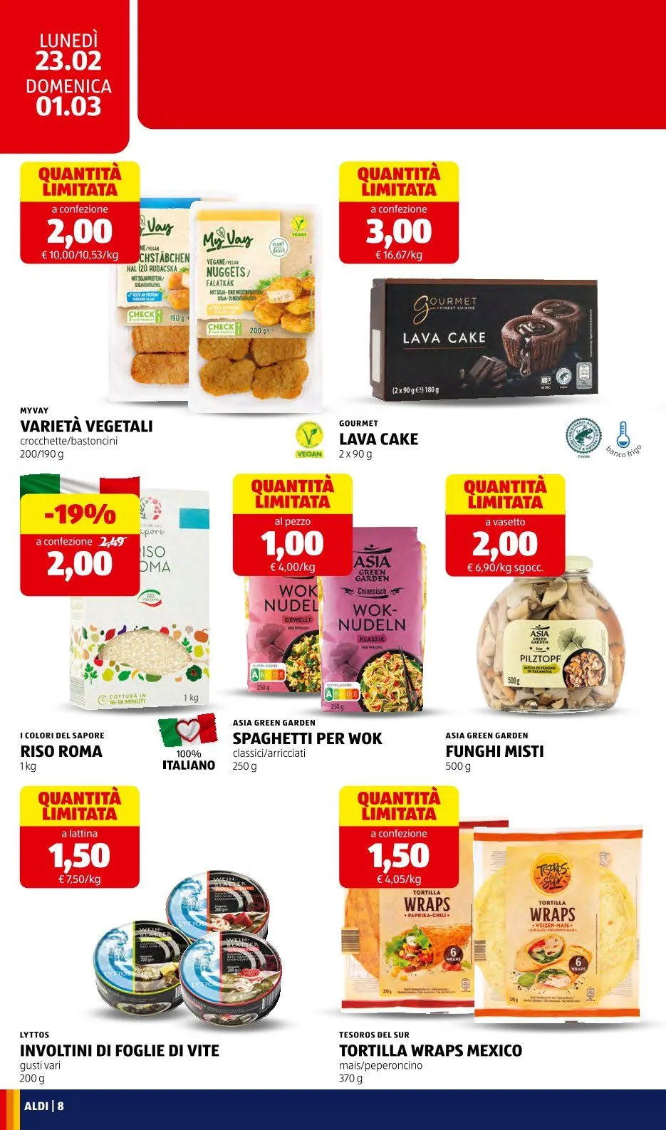 Volantini Aldi da 18 febbraio a 23 febbraio di 2026 - Pagina del volantino 10