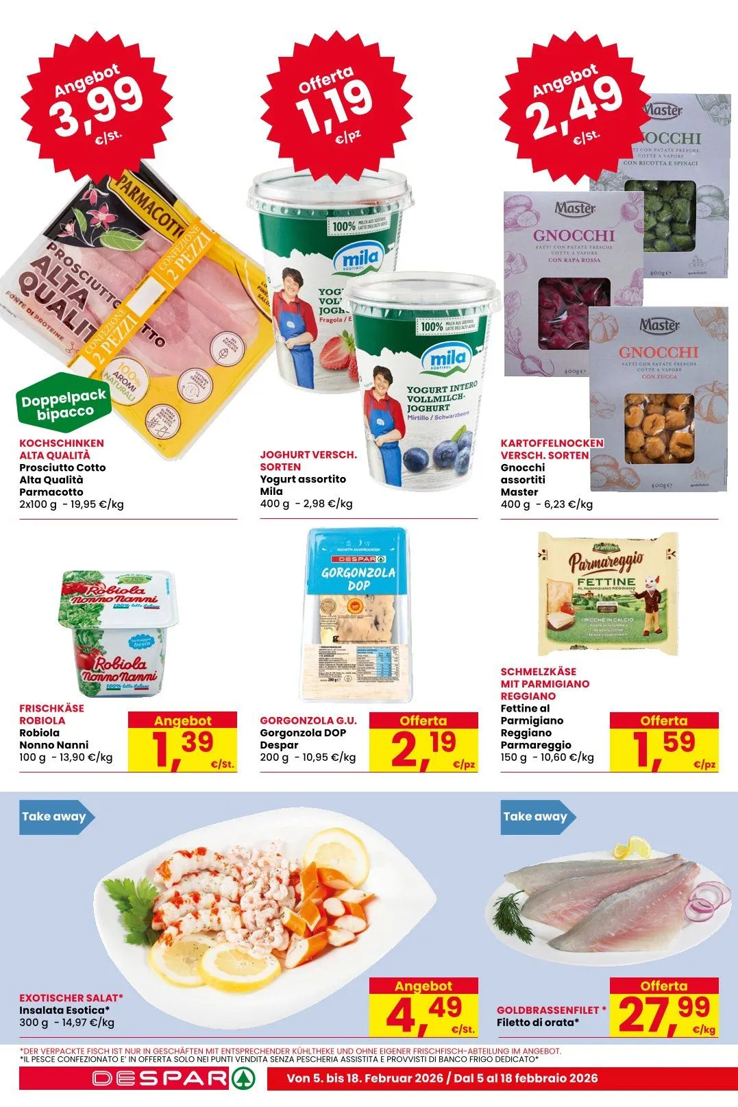 Volantini Despar da 5 febbraio a 14 febbraio di 2026 - Pagina del volantino 10