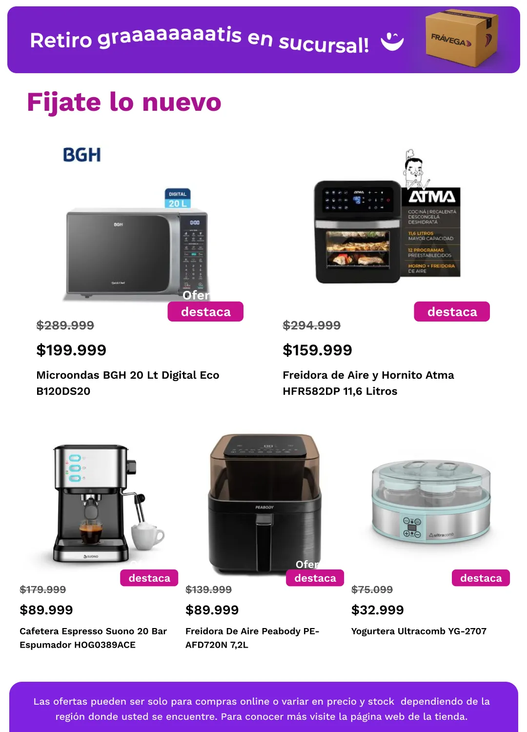 Ofertas de  Frávega Ofertas 18 de mayo al 1 de junio 2026 - Página 10 del catálogo