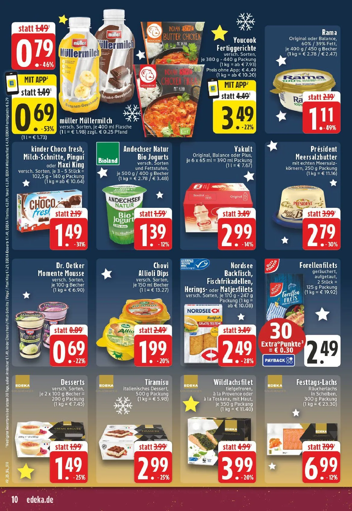 Edeka Angebote von 1. Dezember bis 6. Dezember 2025 - Prospekt seite 10