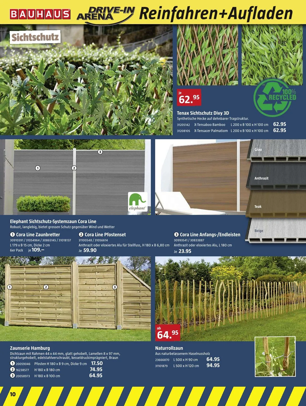 Aktionen im Bauhaus Prospekte von 24. Februar bis 23. März 2025 - Prospekt seite 10