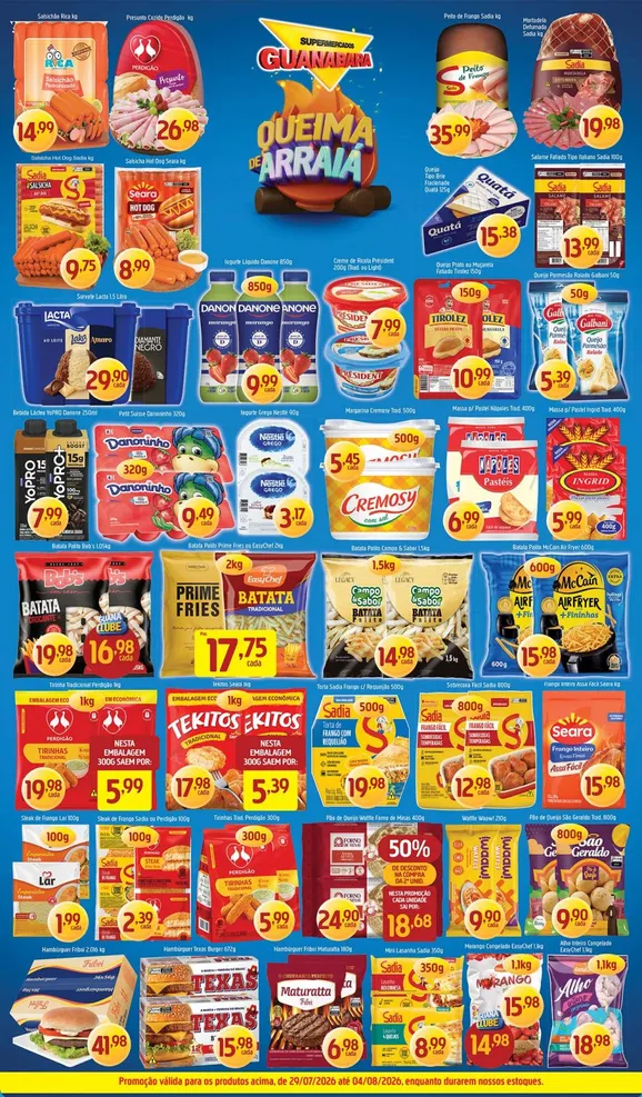 Encarte de Supermercados Guanabara  29 de julho até 4 de agosto 2026 - Pagina 10