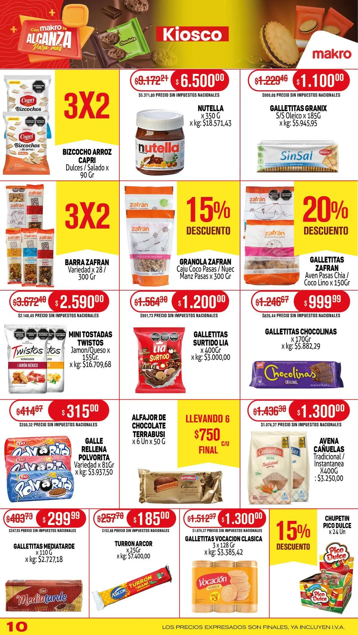 Ofertas de Ofertas de la Saemana Makro 24 de julio al 30 de julio 2025 - Página 10 del catálogo