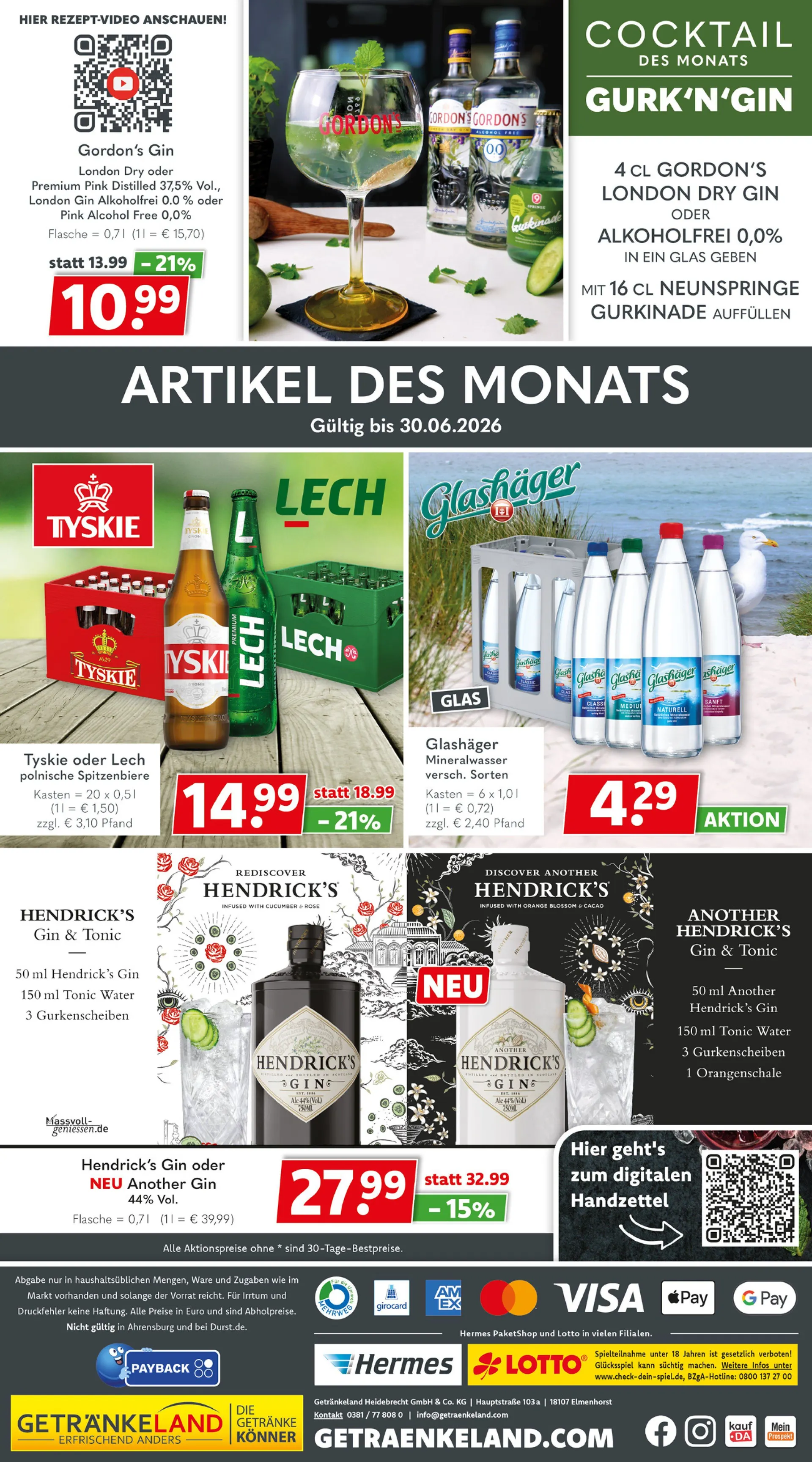  Getränkeland Prospekte von 8. Juni bis 20. Juni 2026 - Prospekt seite 10