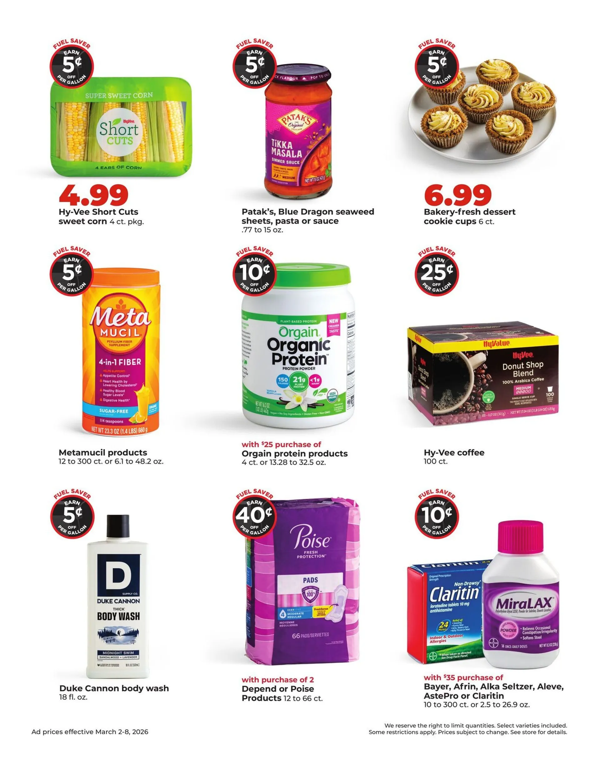 Weekly ad HyVee Sales from March 2 to March 8 2026 - Page 10