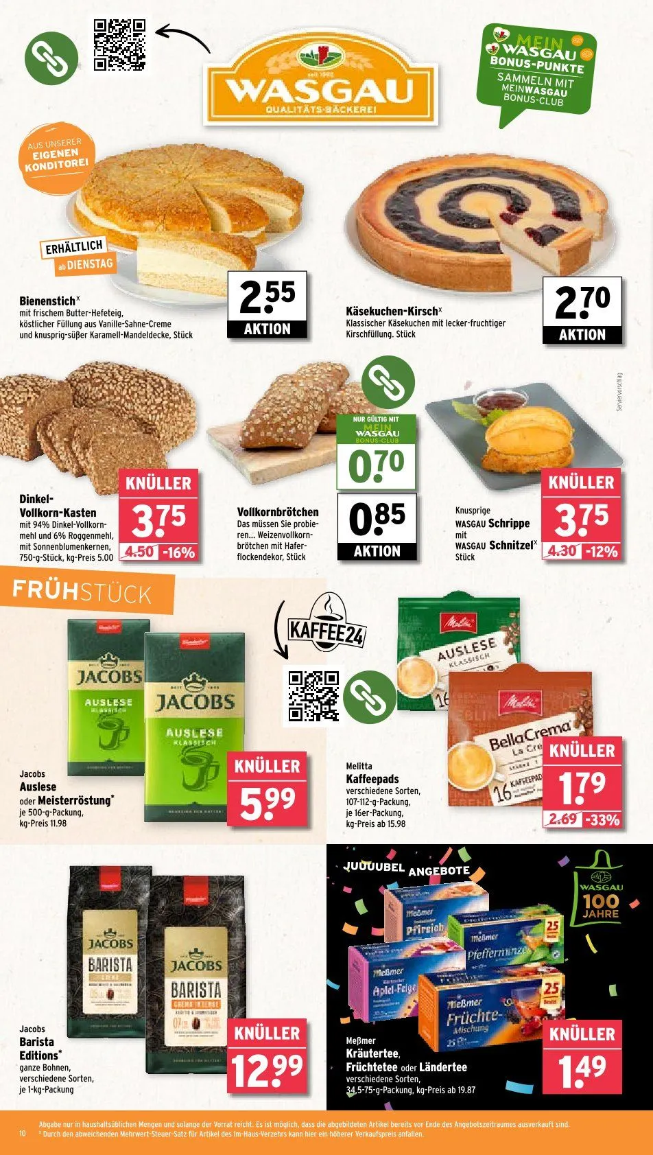 Wasgau Prospekte von 12. Mai bis 17. Mai 2025 - Prospekt seite 10