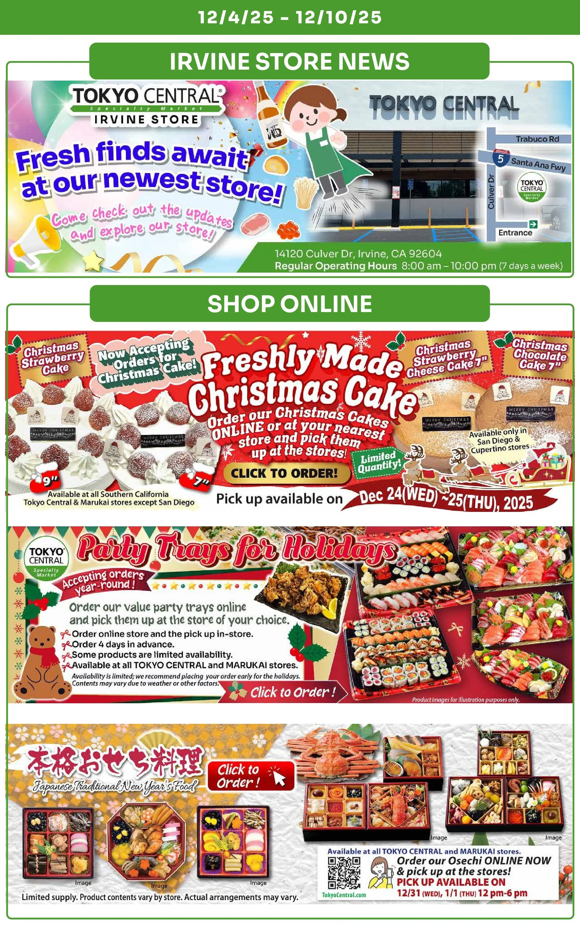 Weekly ad Tokyo Central Specialty Market Sales from December 4 to December 10 2025 - Page 10