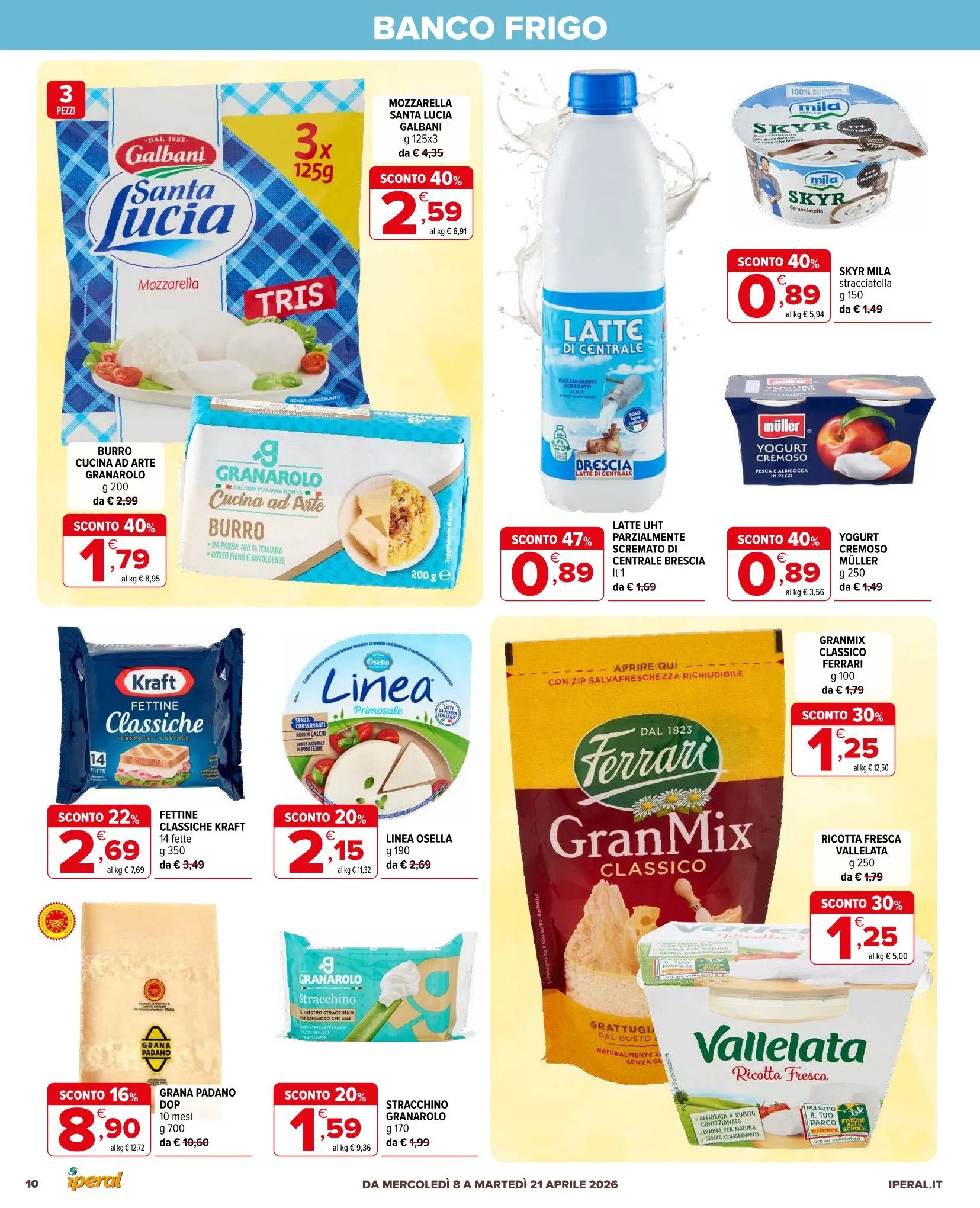 Volantini Iperal da 8 aprile a 21 aprile di 2026 - Pagina del volantino 10