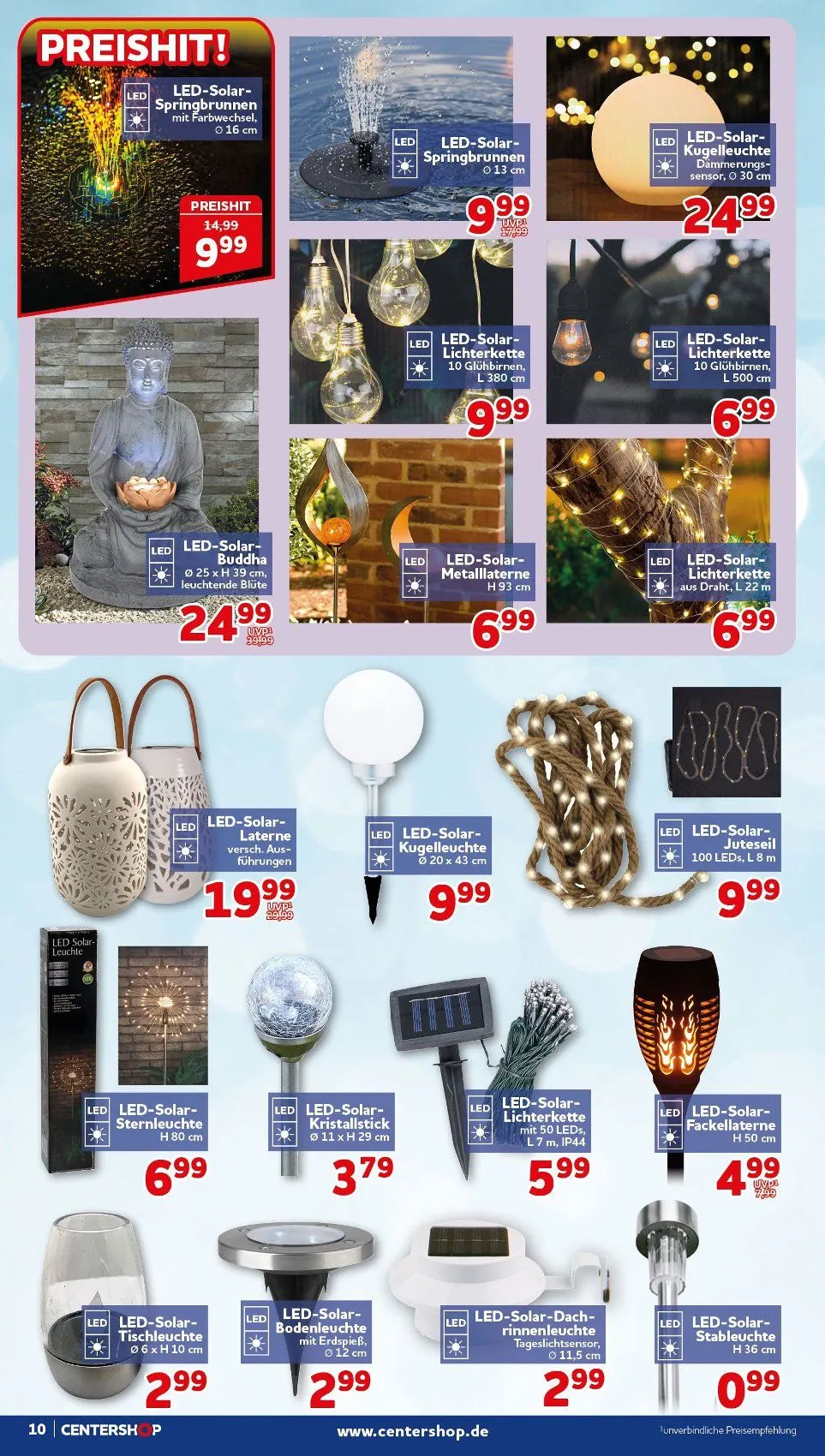 CENTERSHOP Angebote von 8. Juni bis 13. Juni 2026 - Prospekt seite 10