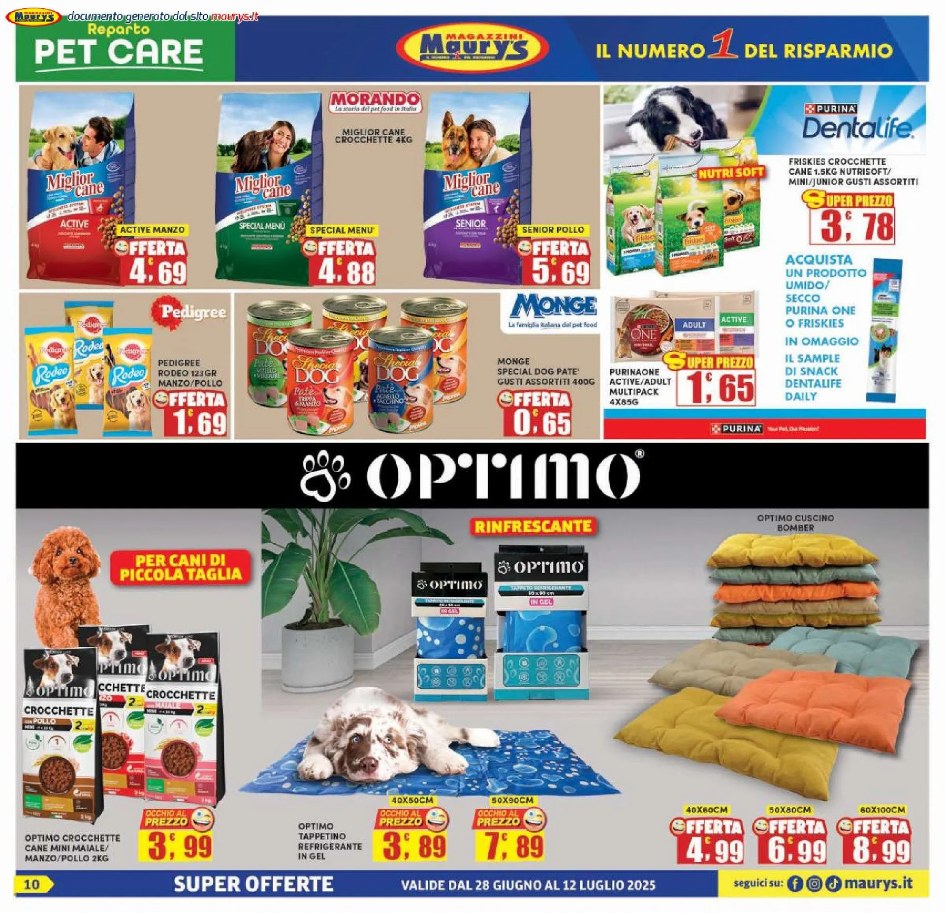 Maury's Promozione da 28 giugno a 12 luglio di 2025 - Pagina del volantino 10