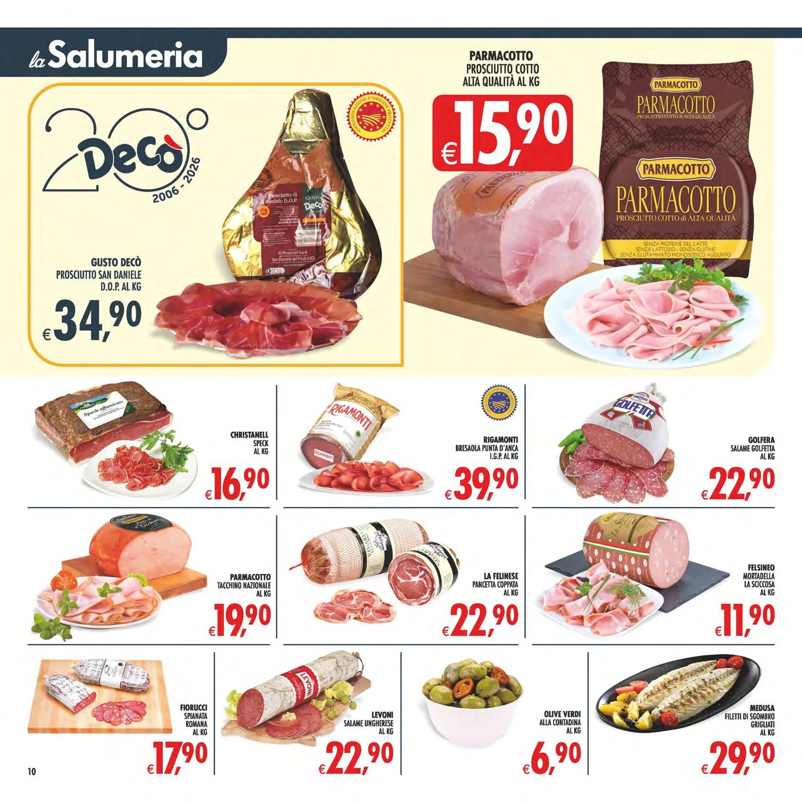 Volantini Deco Supermercati da 7 aprile a 16 aprile di 2026 - Pagina del volantino 10