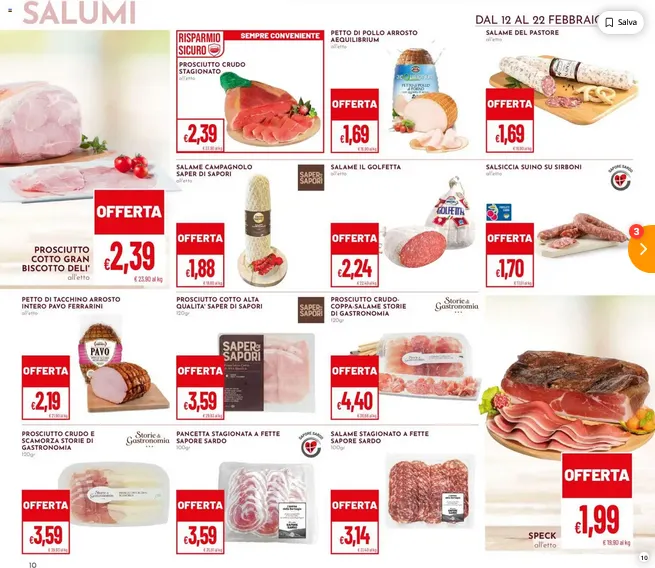  Volantini Pan da 12 febbraio a 22 febbraio di 2026 - Pagina del volantino 10