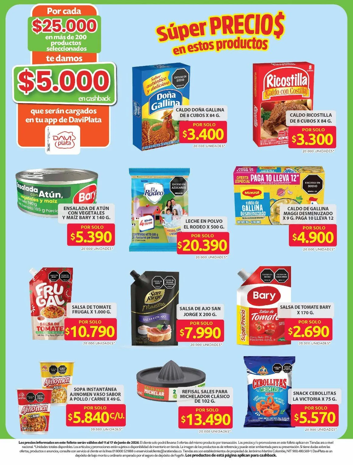 Catalogo de ofertas de Ara 11 de junio al 8 de julio 2026 - Pag 10