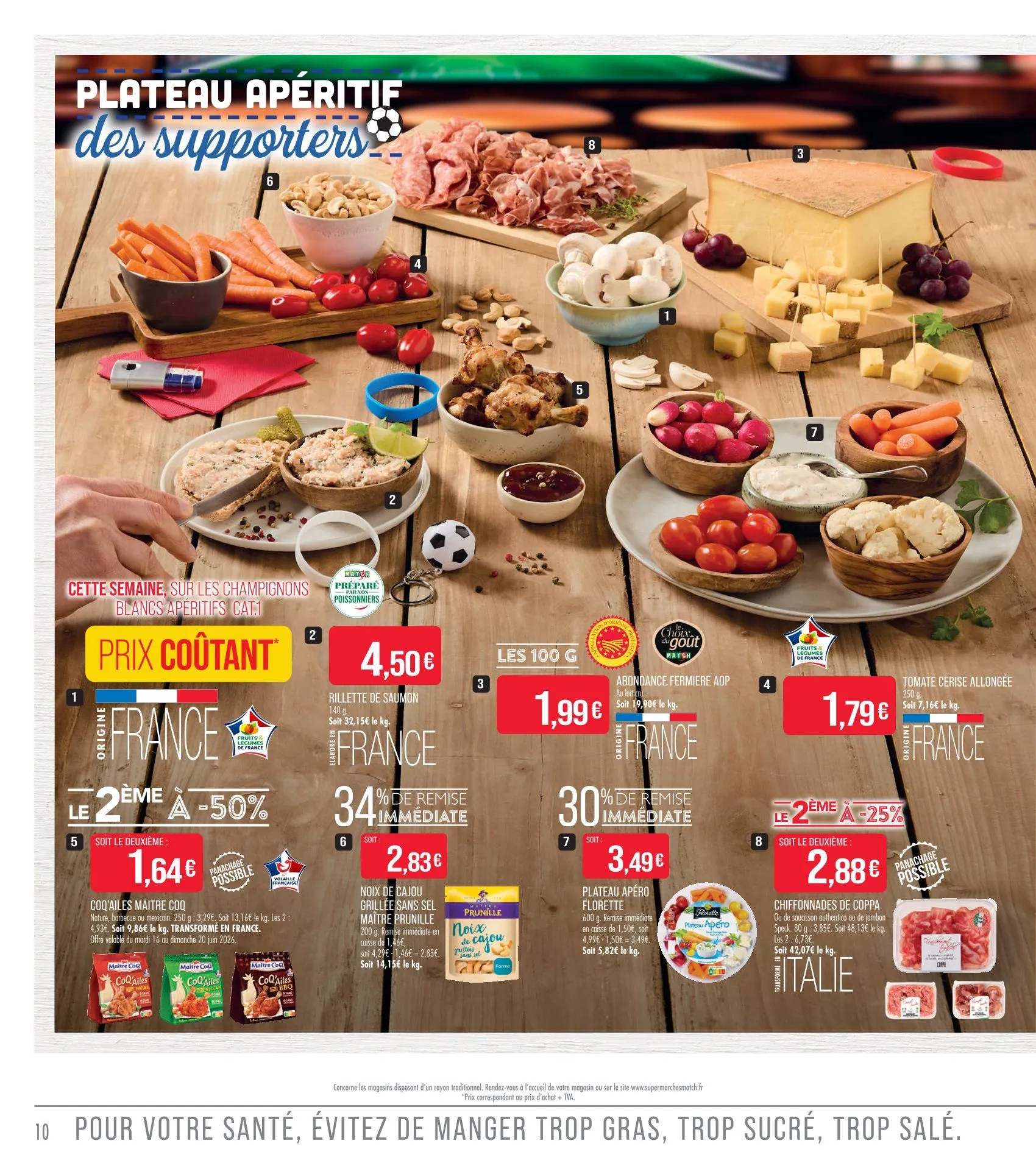 Catalogues Supermarché Match du 16 juin au 28 juin 2026 - Catalogue page 10