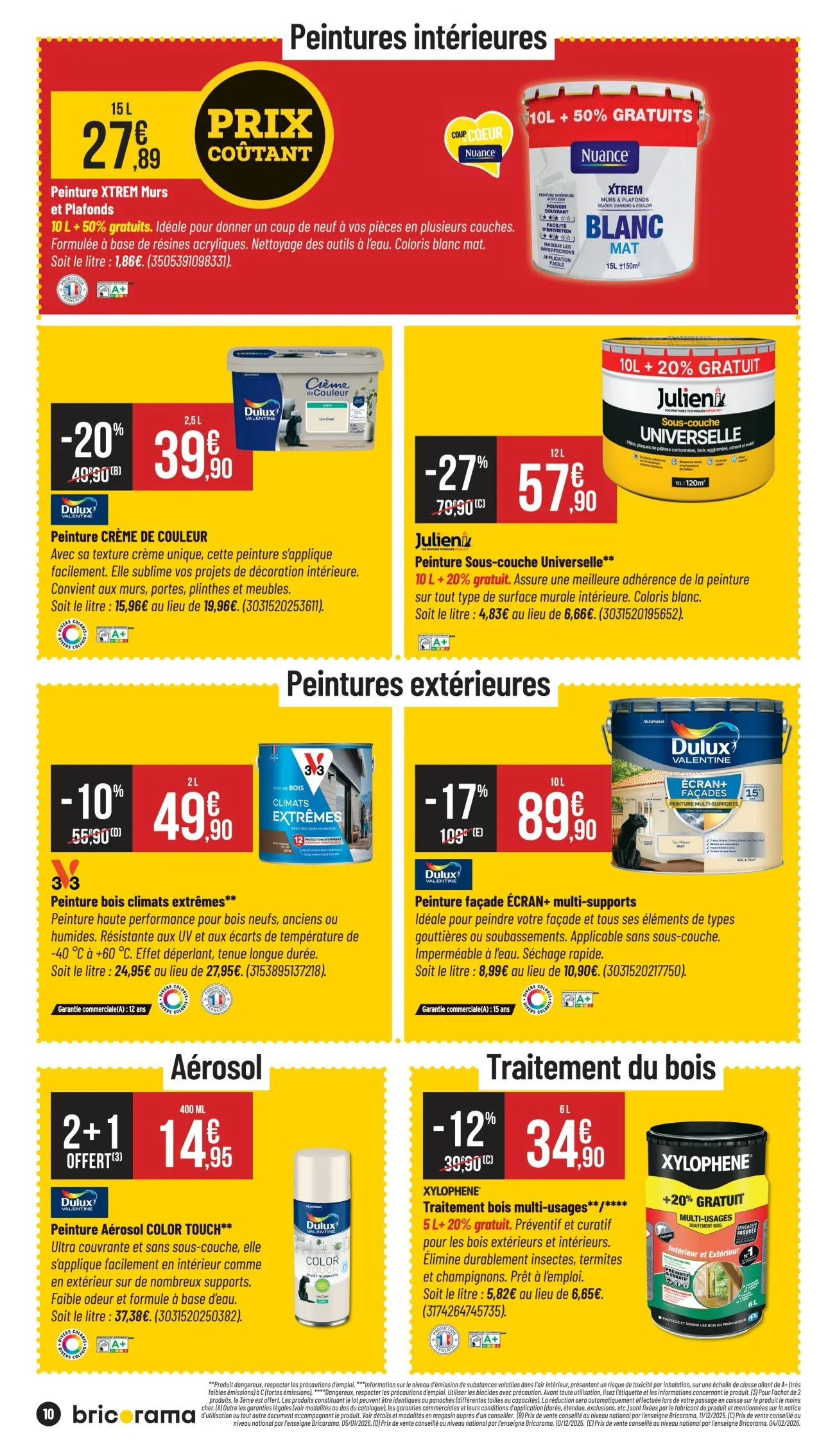 Catalogues Bricorama du 4 mars au 15 mars 2026 - Catalogue page 10
