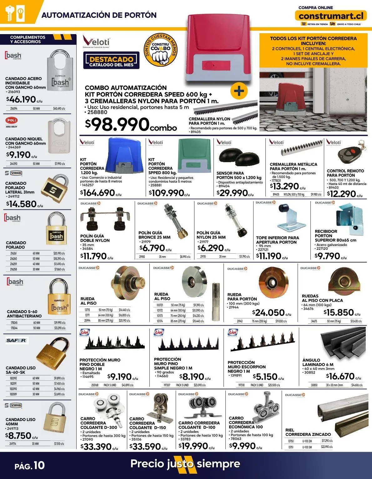 Catálogo de Ofertas en Construmart 16 de marzo al 31 de marzo 2026 - Página 10