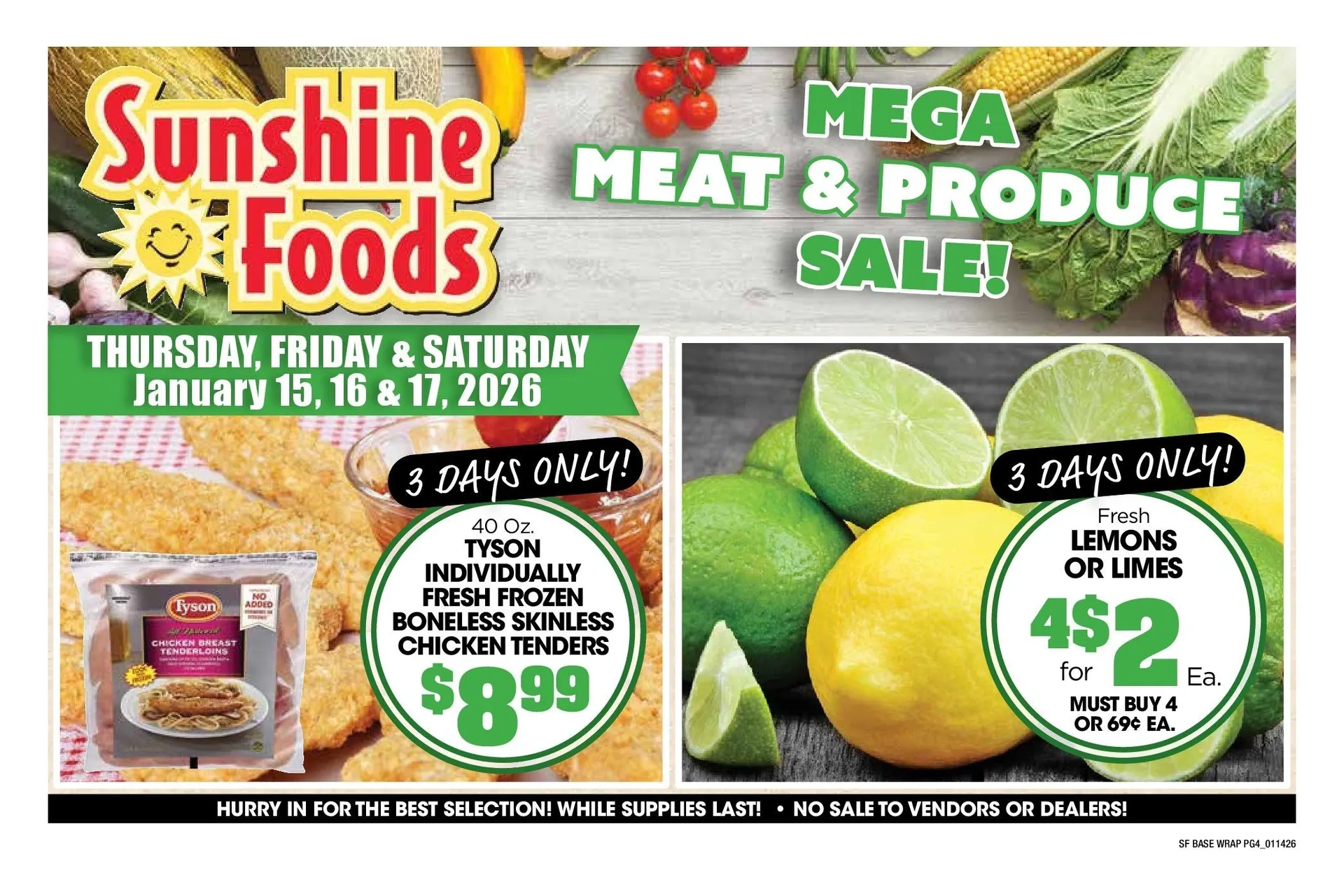 Weekly ad Sunshine Foods Sales from January 15 to January 17 2026 - Page 10