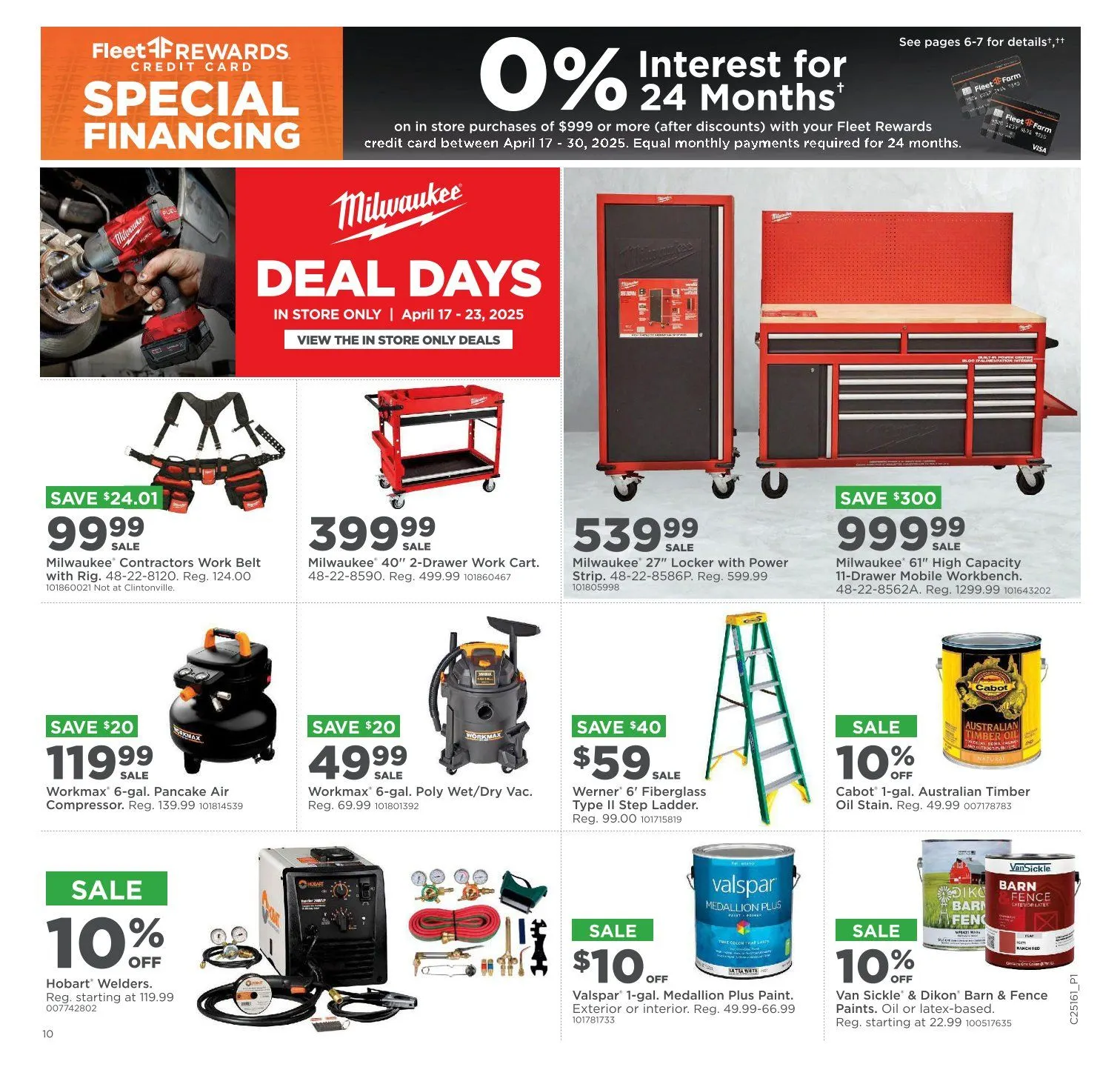 Weekly ad Fleet Farm Deals from April 17 to April 23 2025 - Page 10