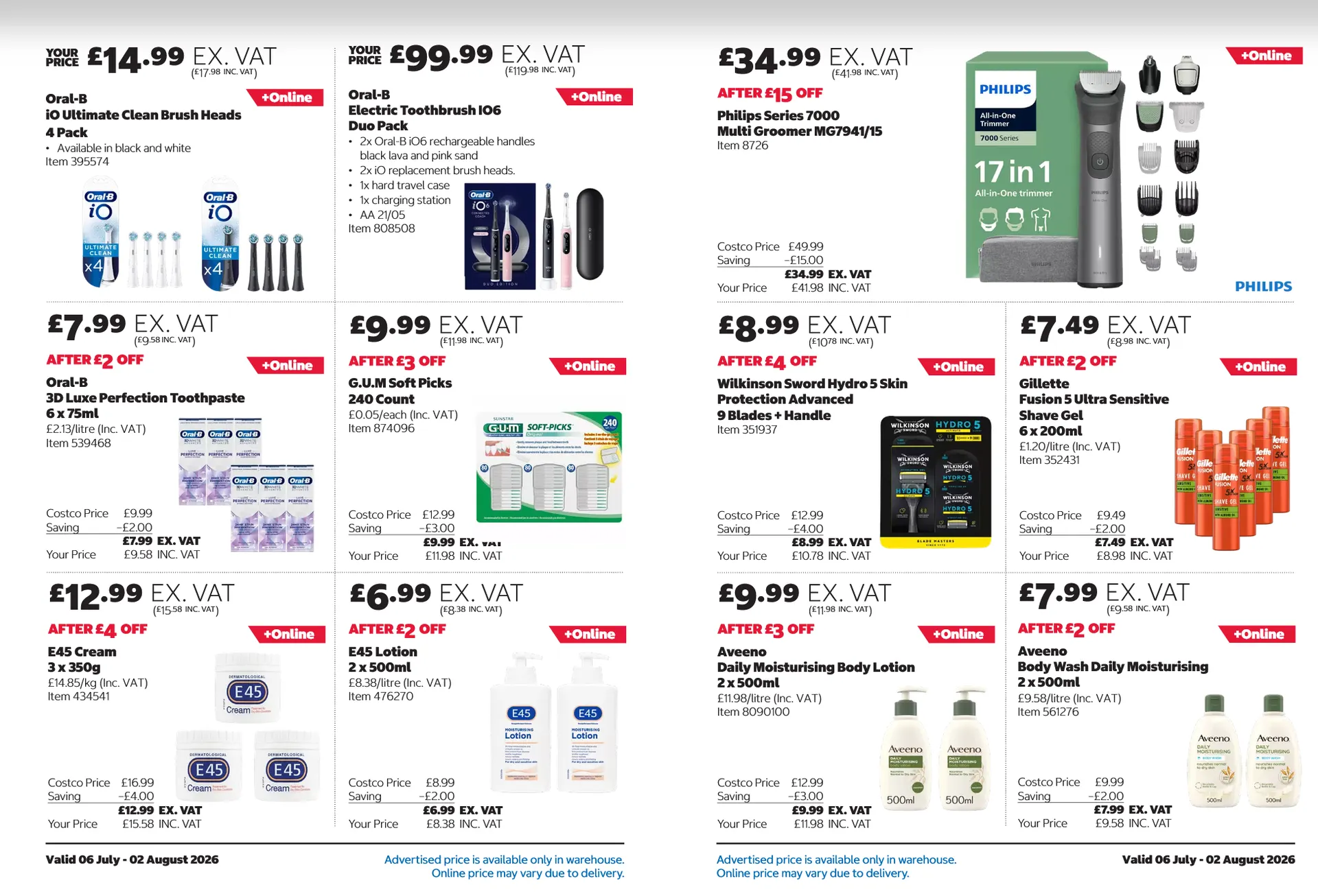 COSTCO Sales from 6 July to 2 August 2026 - Catalogue Page 10