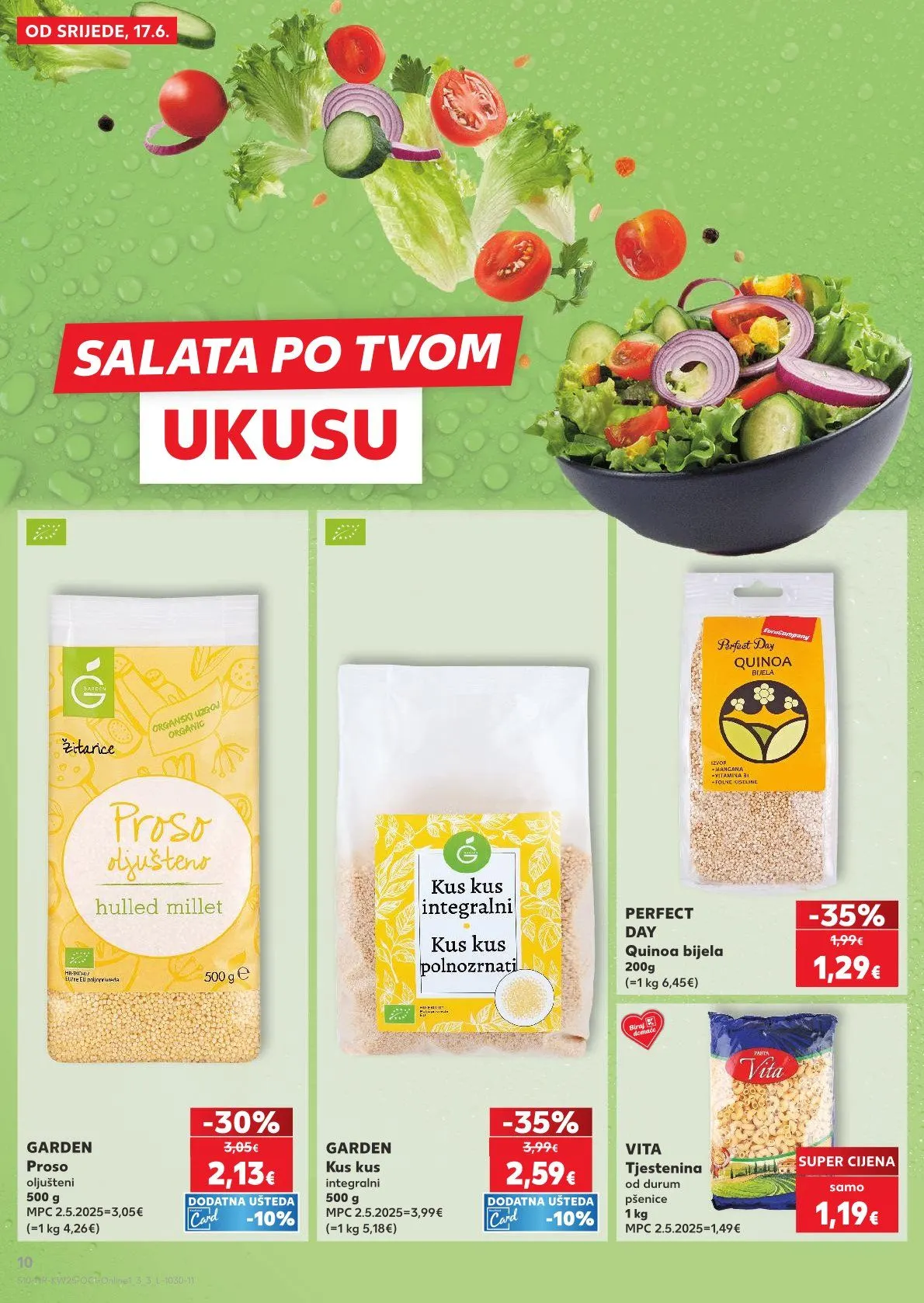Katalog Kaufland  od 17. lipnja do 23. lipnja 2026. - Pregled Stranica 10