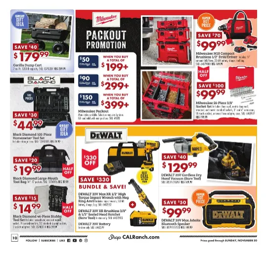 Weekly ad C-A-L Ranch Stores Sales from November 28 to November 30 2025 - Page 10