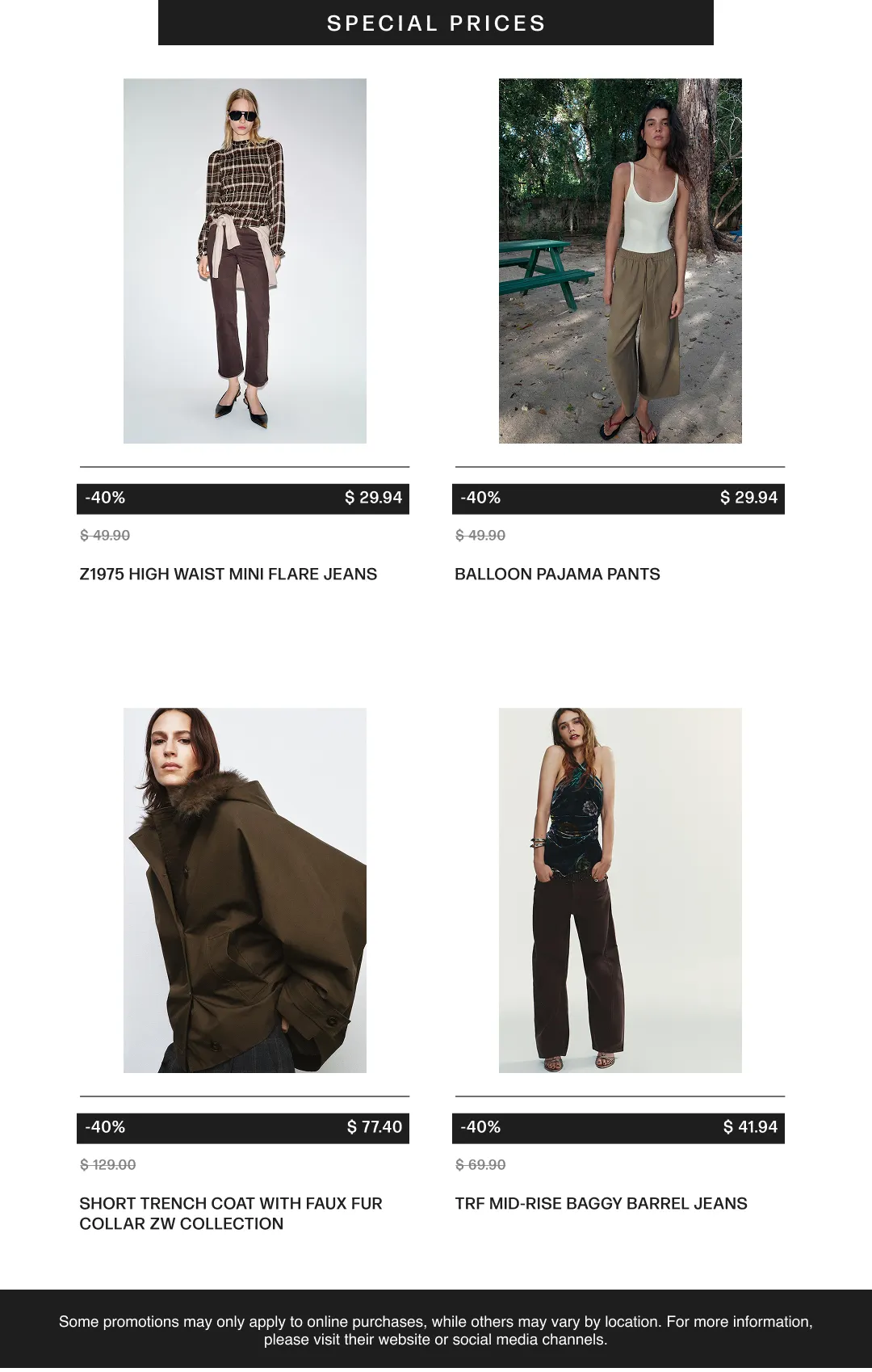 Weekly ad Zara Sales from April 15 to May 4 2026 - Page 10