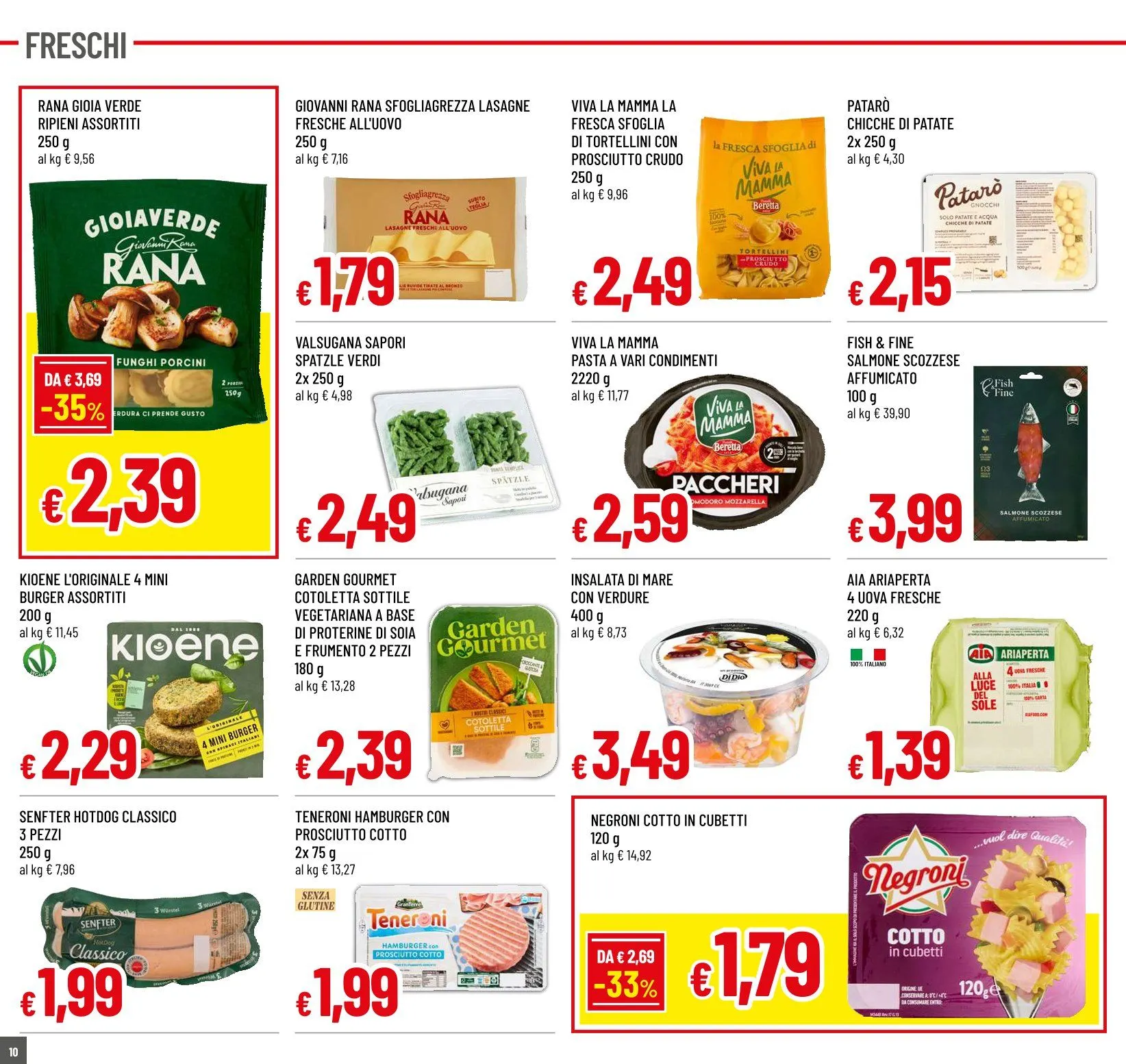 Volantini Famila da 7 aprile a 22 aprile di 2026 - Pagina del volantino 10