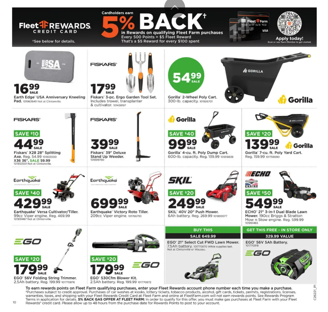 Weekly ad Fleet Farm Sales from May 26 to May 31 2026 - Page 10