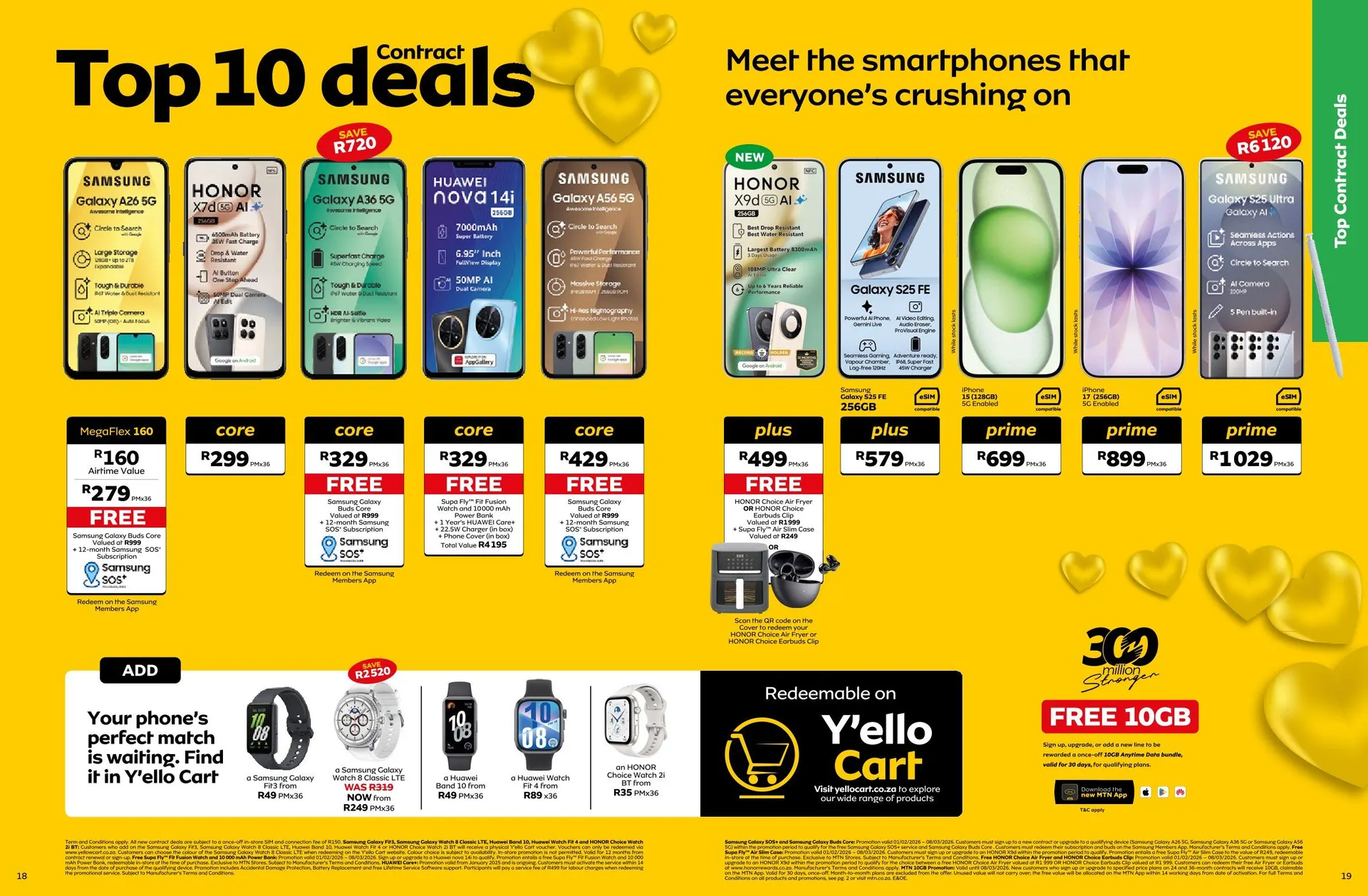 MTN weekly ads from 1 February to 8 March 2026 - Catalogue Page 10