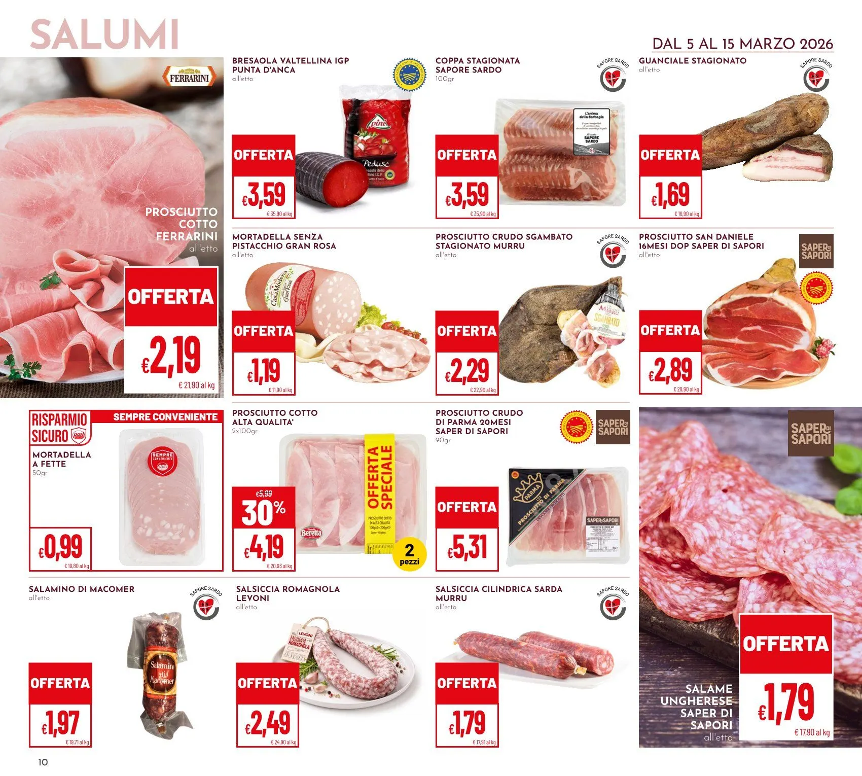 Volantini Pan da 5 marzo a 14 marzo di 2026 - Pagina del volantino 10