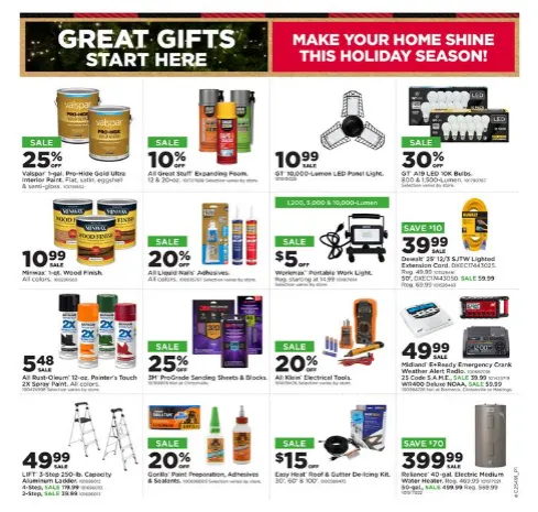 Weekly promotion Fleet Farm Sales spanning from December 4 to December 10 2025 - Page 10 for Catalogue 365