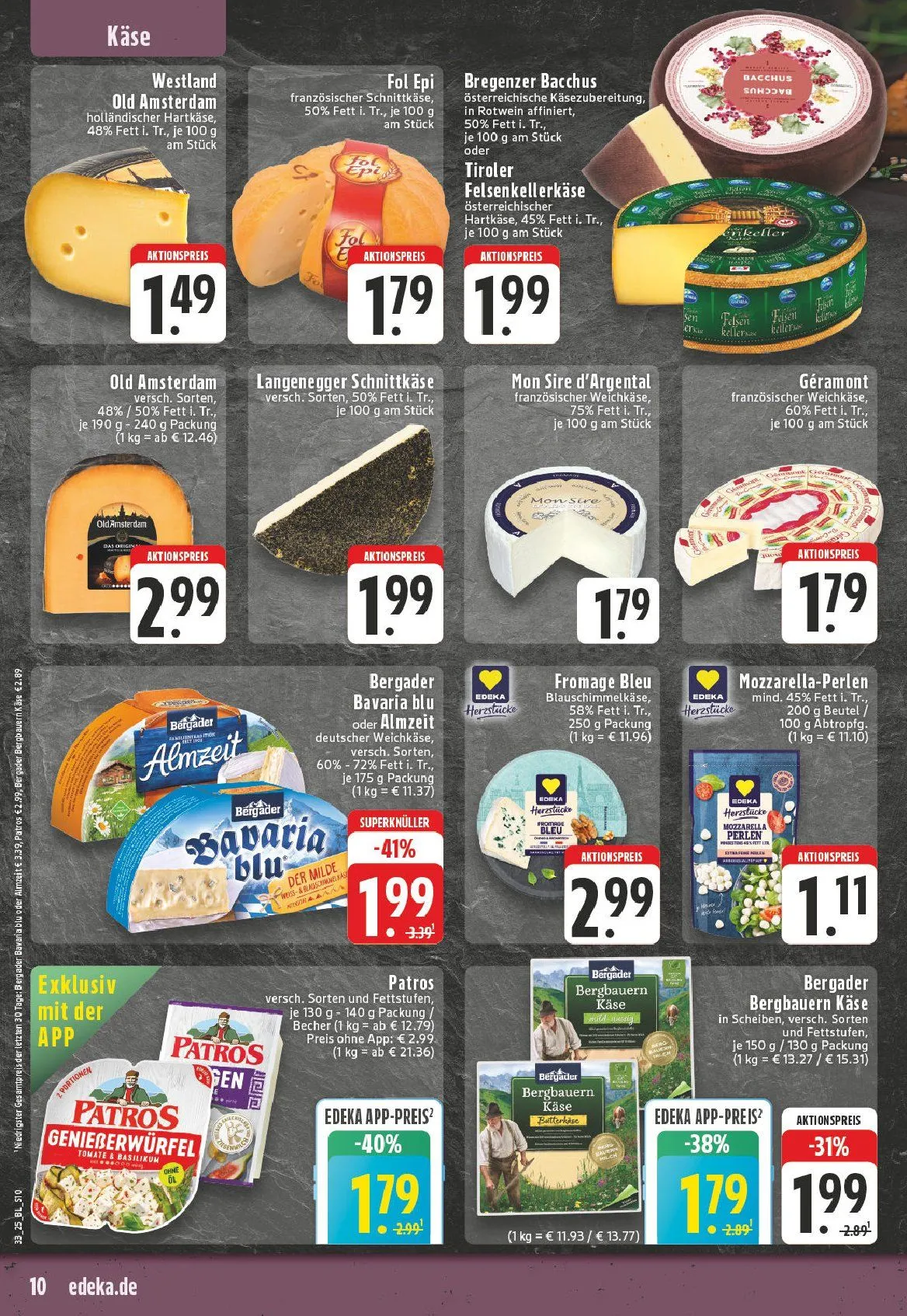 Edeka Prospekte von 10. August bis 15. August 2025 - Prospekt seite 10