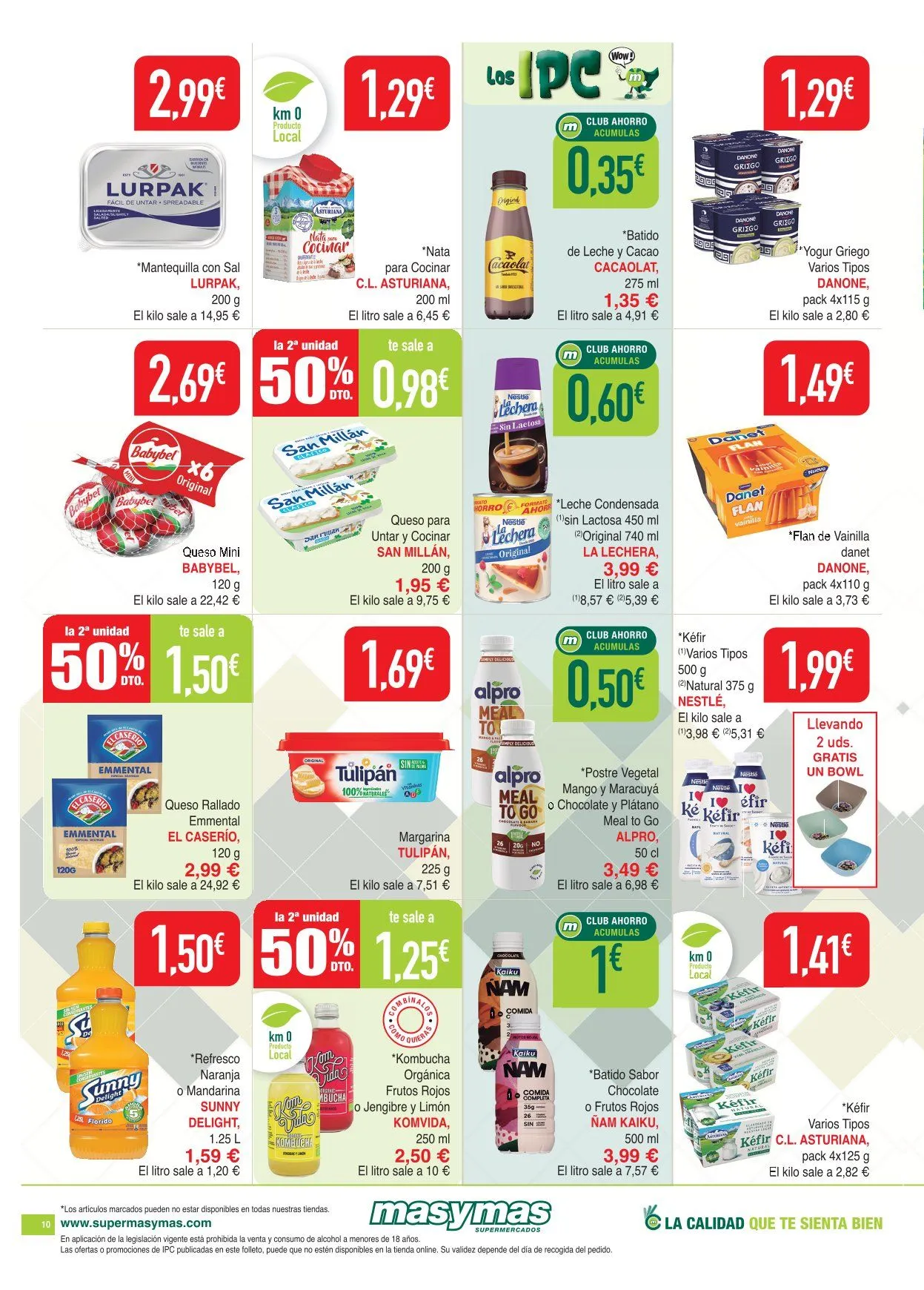 Catálogo de Supermercados masymas Ofertas 28 de mayo al 24 de junio 2026 - Página 10