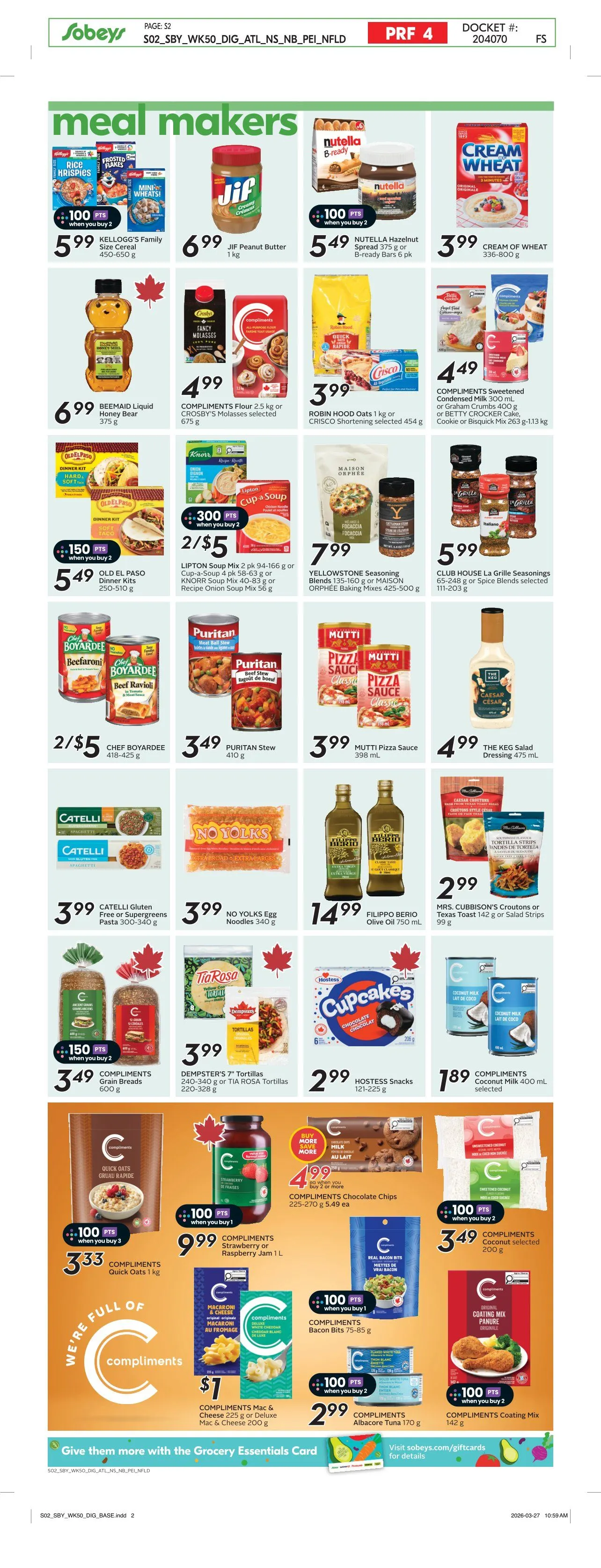 Sobeys Sales from April 9 to April 15 2026 - flyer page 10