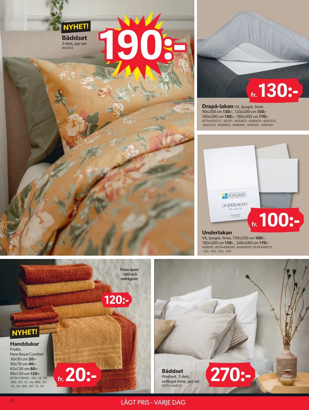  DollarStore Erbjudanden från 25 augusti till 7 september 2025 - Reklamblad sidor 10