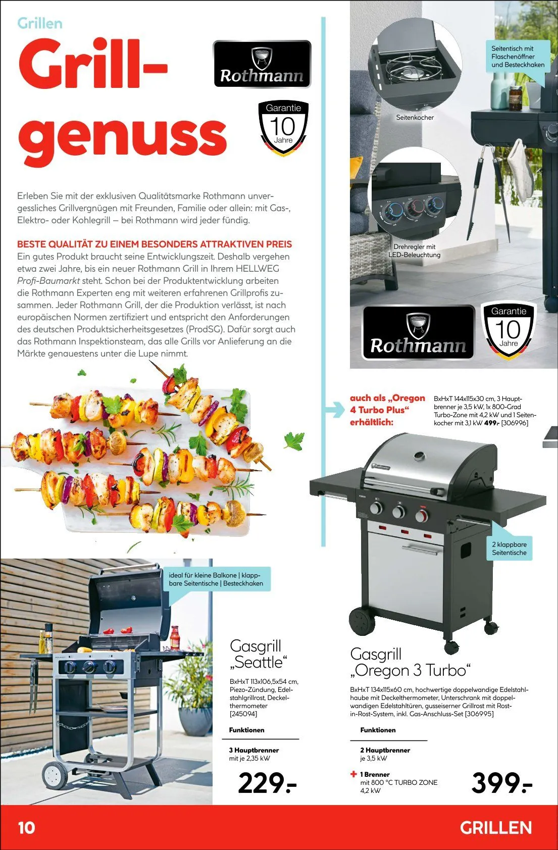 Hellweg Prospekte von 31. März bis 10. Mai 2025 - Prospekt seite 10