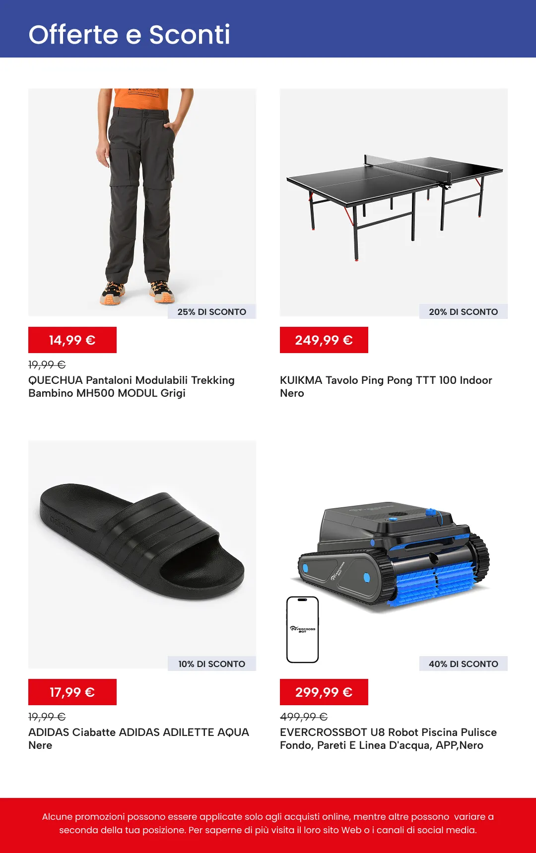  Decathlon Volantino da 29 giugno a 13 luglio di 2026 - Pagina del volantino 10