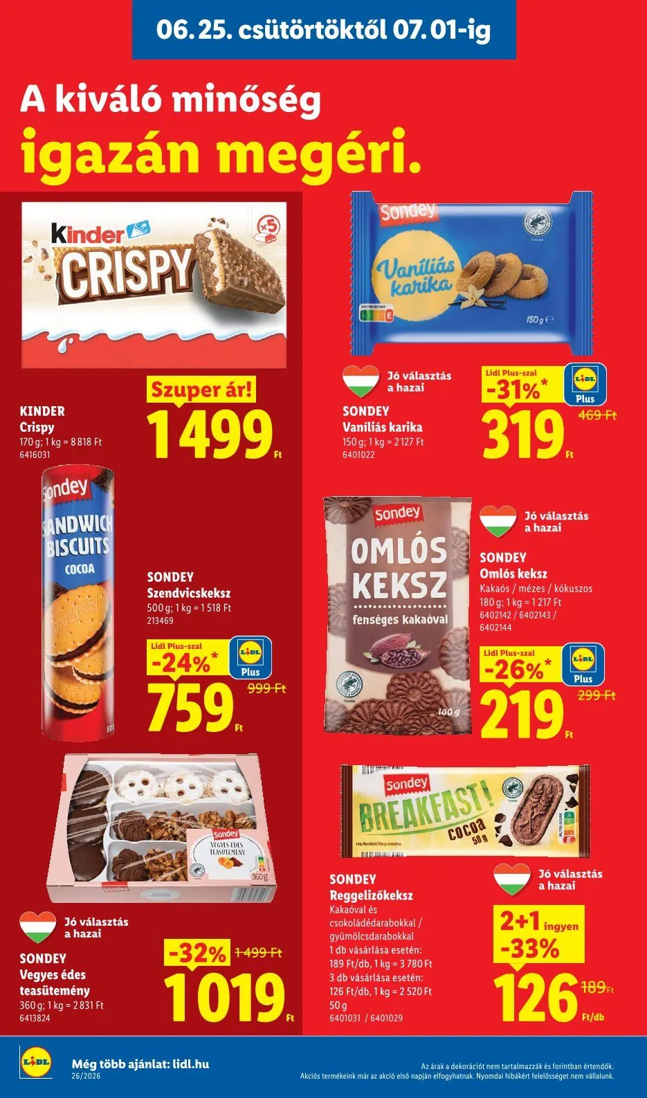 Katalógus Lidl legfrissebb ajánlatai június 25.-tól július 7.-ig 2026. - Oldal 10